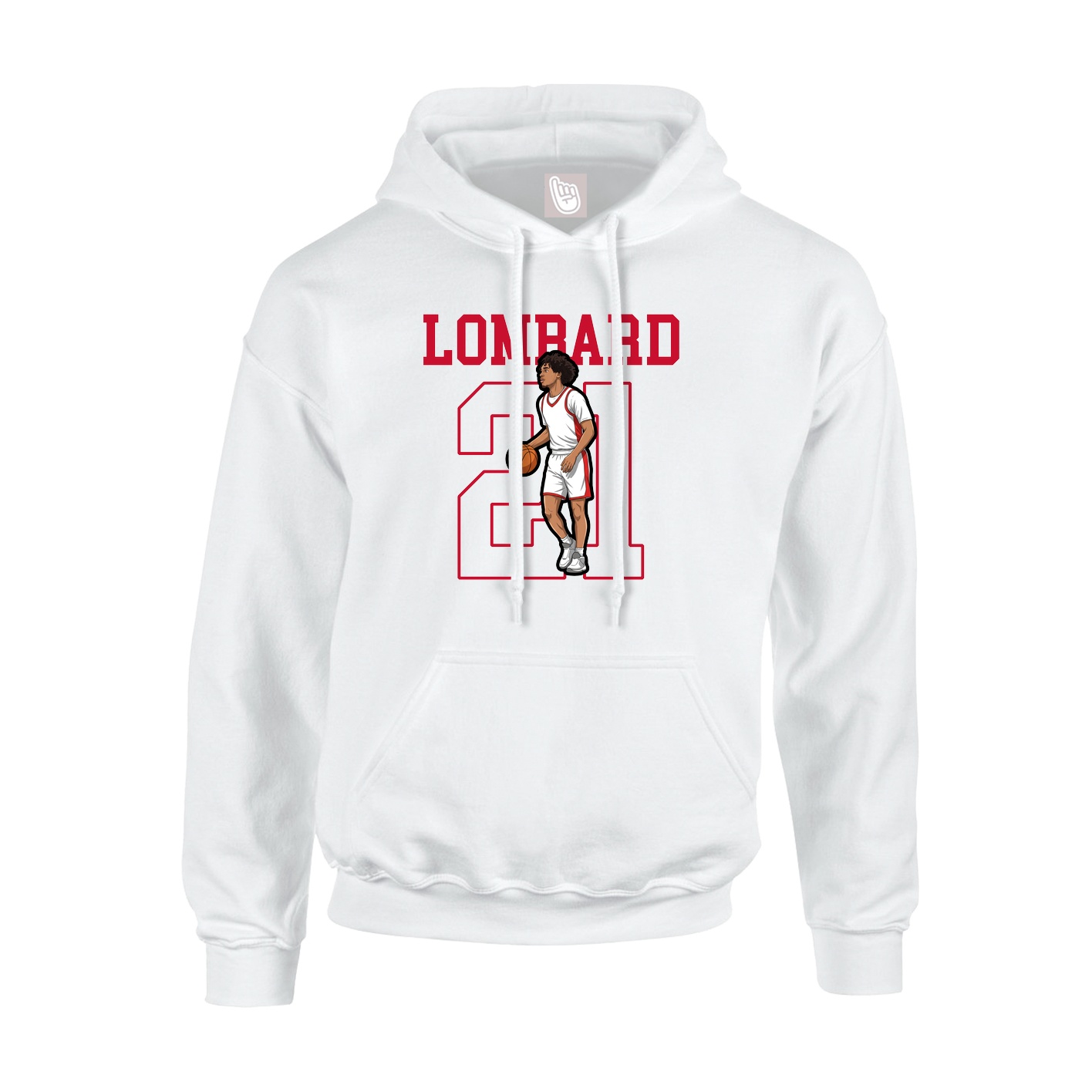 Youth Hoodie — Shirsey in White