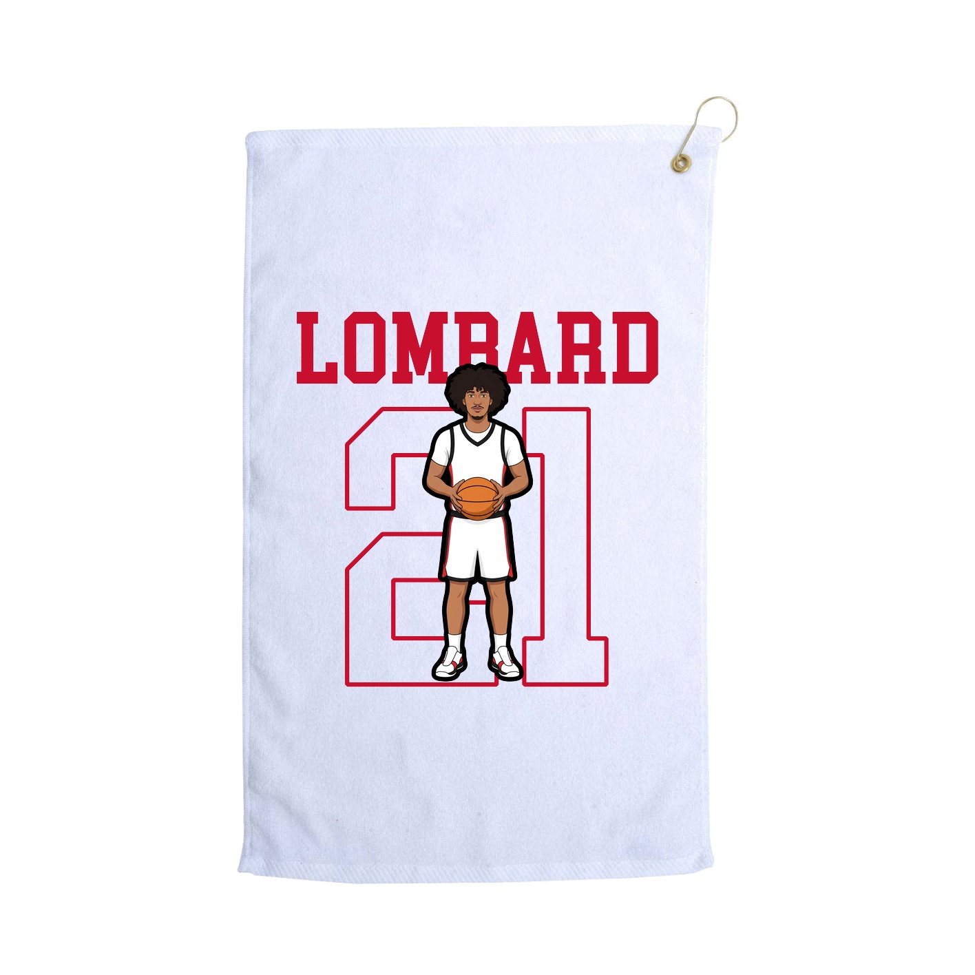 Golf Towel — Shirsey in White