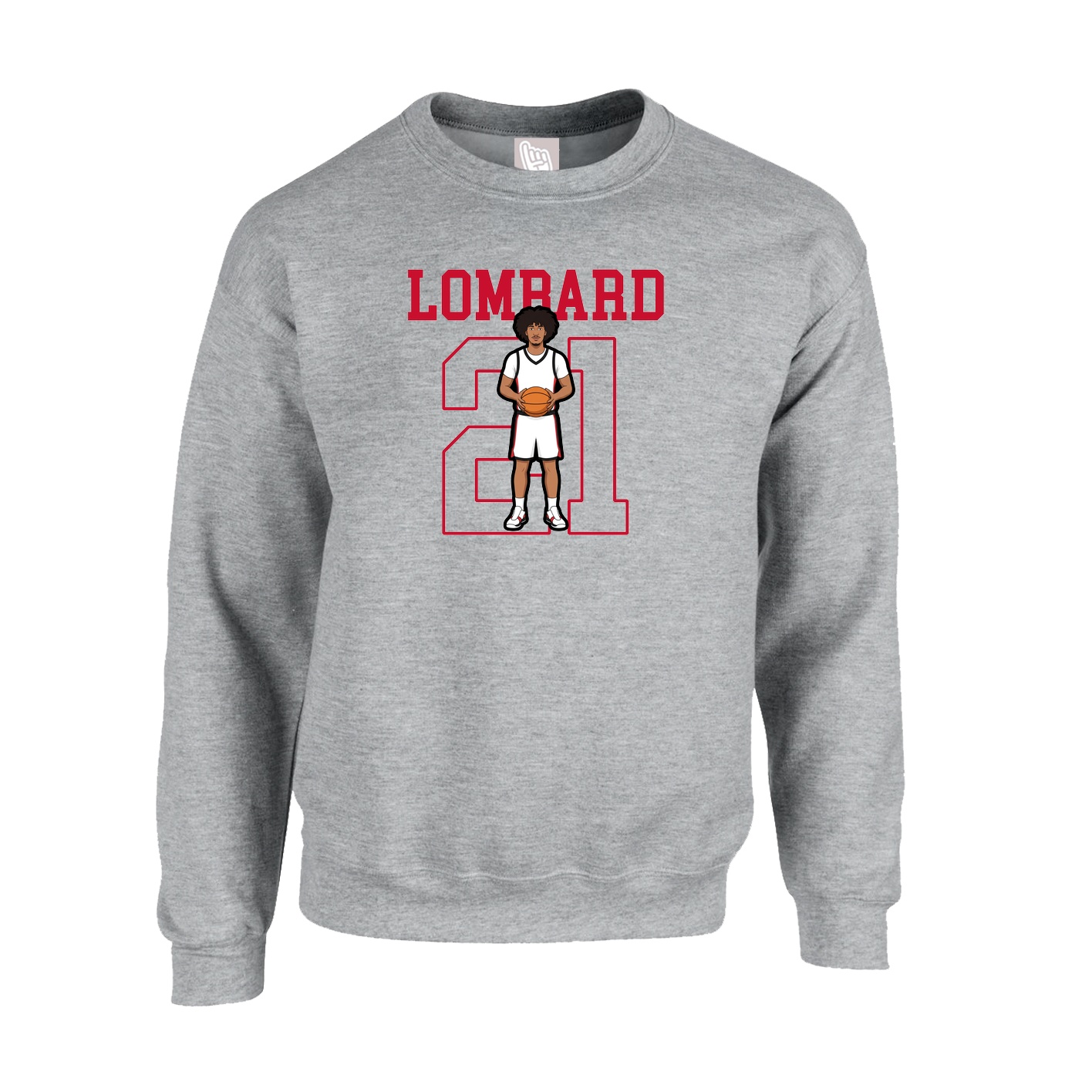 Fleece Crew — Shirsey in Grey