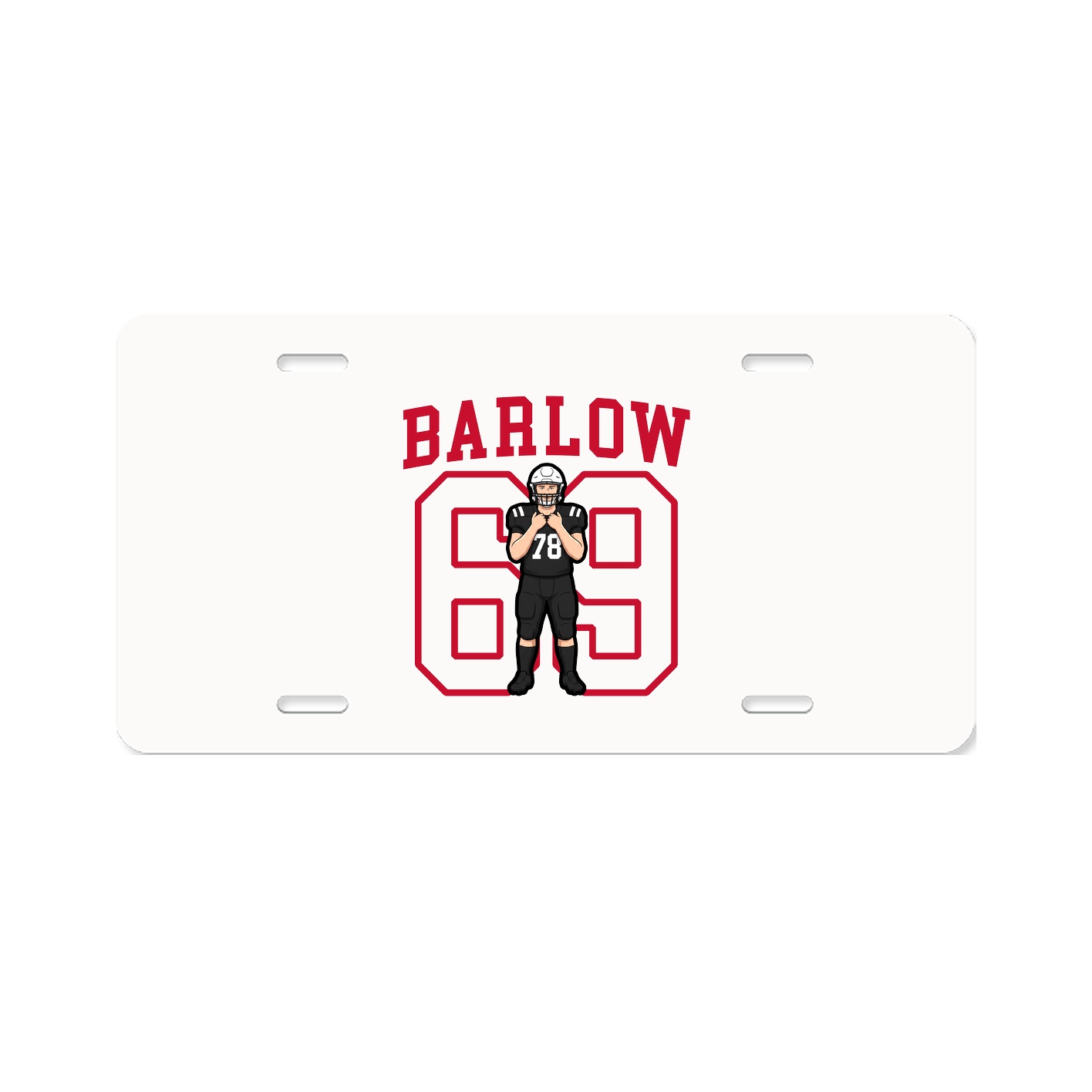 License Plate — Shirsey in Classic