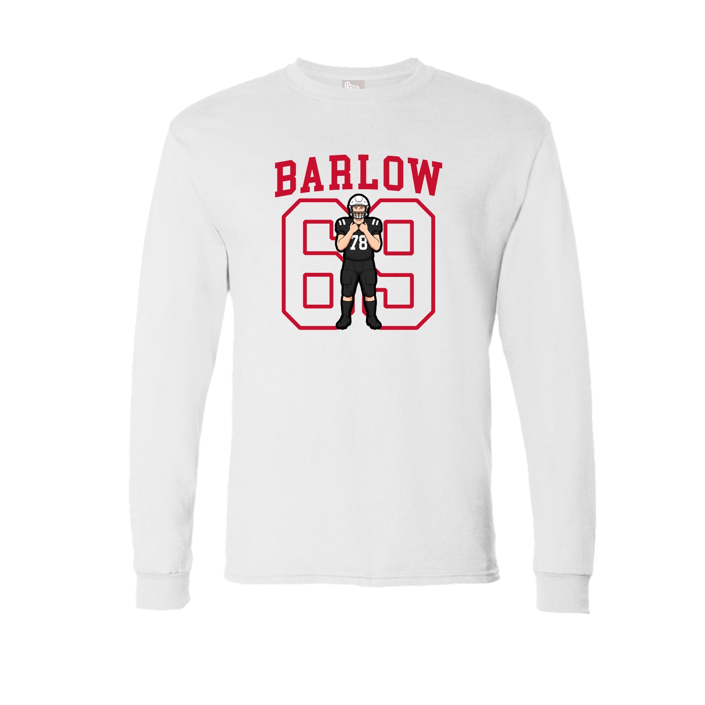 Long Sleeve Tee — Shirsey in White