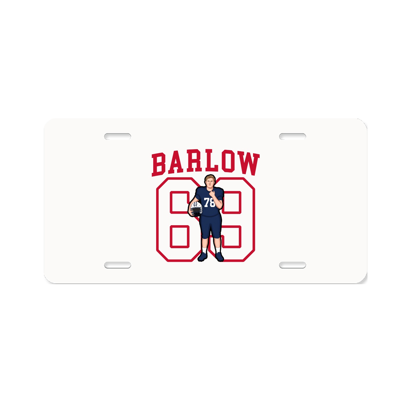 License Plate — Shirsey in Classic