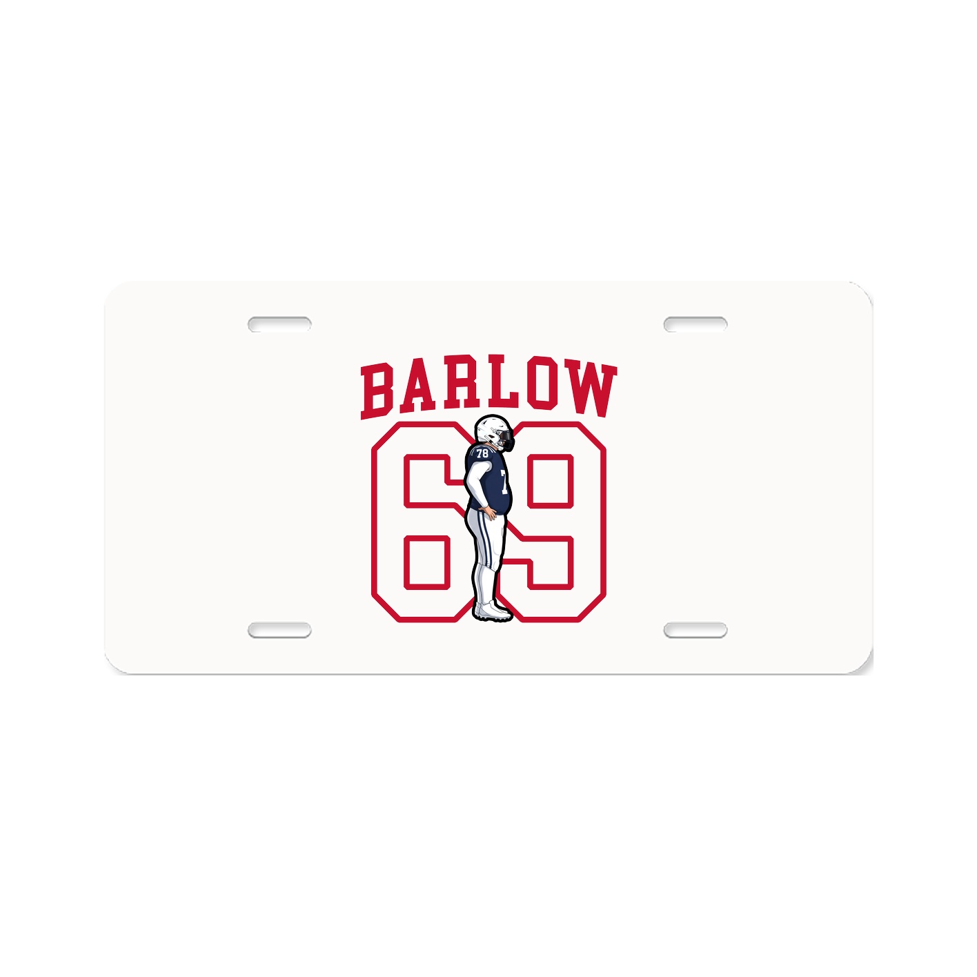 Aluminum License Plate