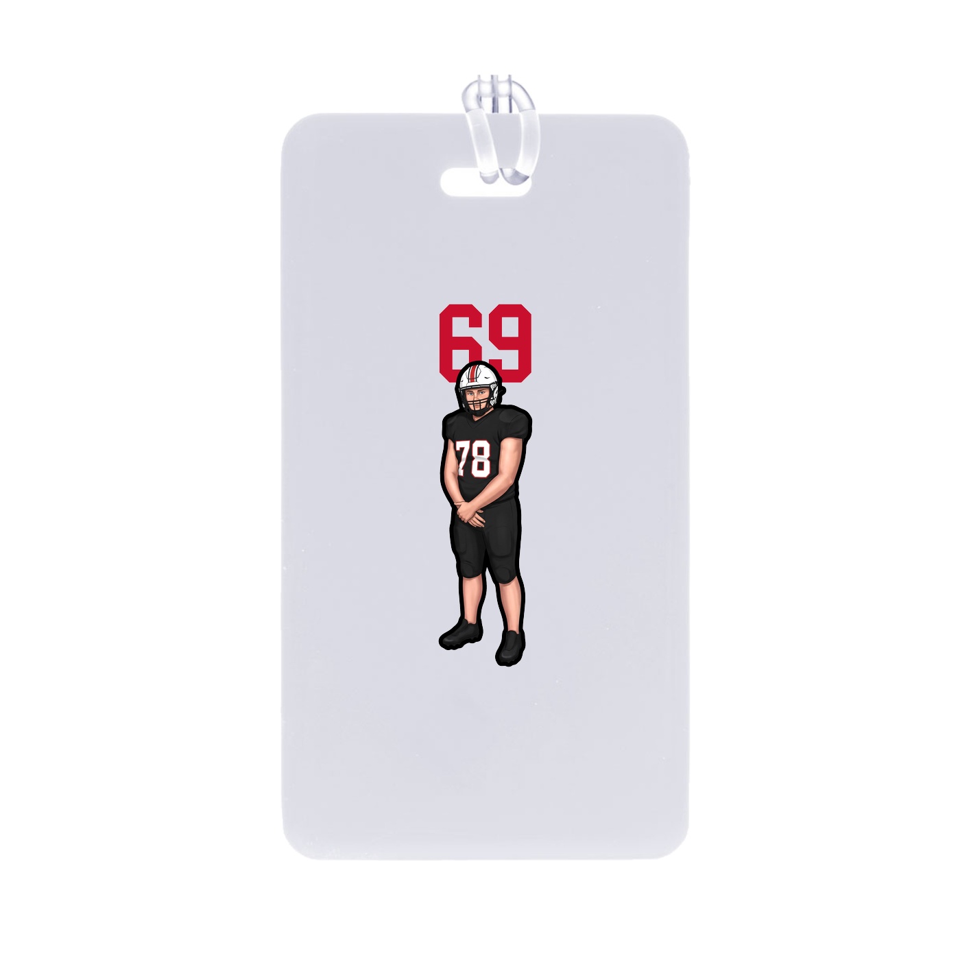 Bag Tag — Number Top in Classic