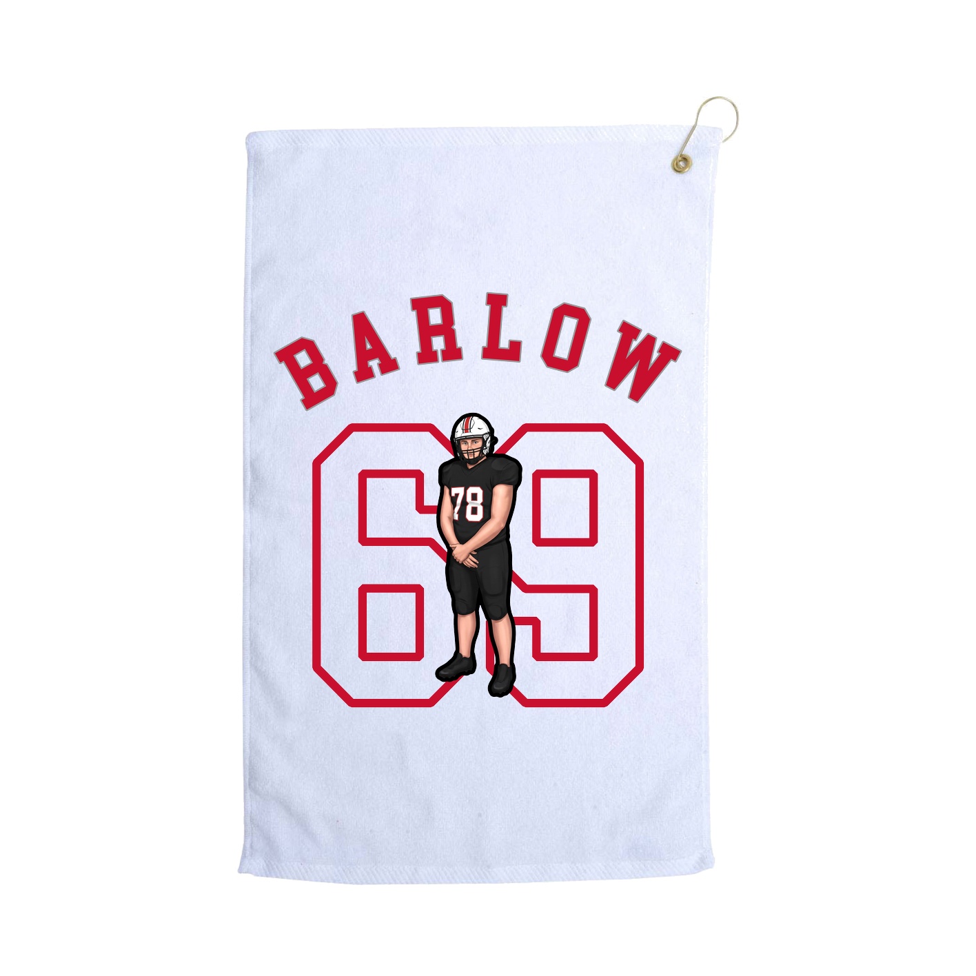 Terry Velour Golf Towel