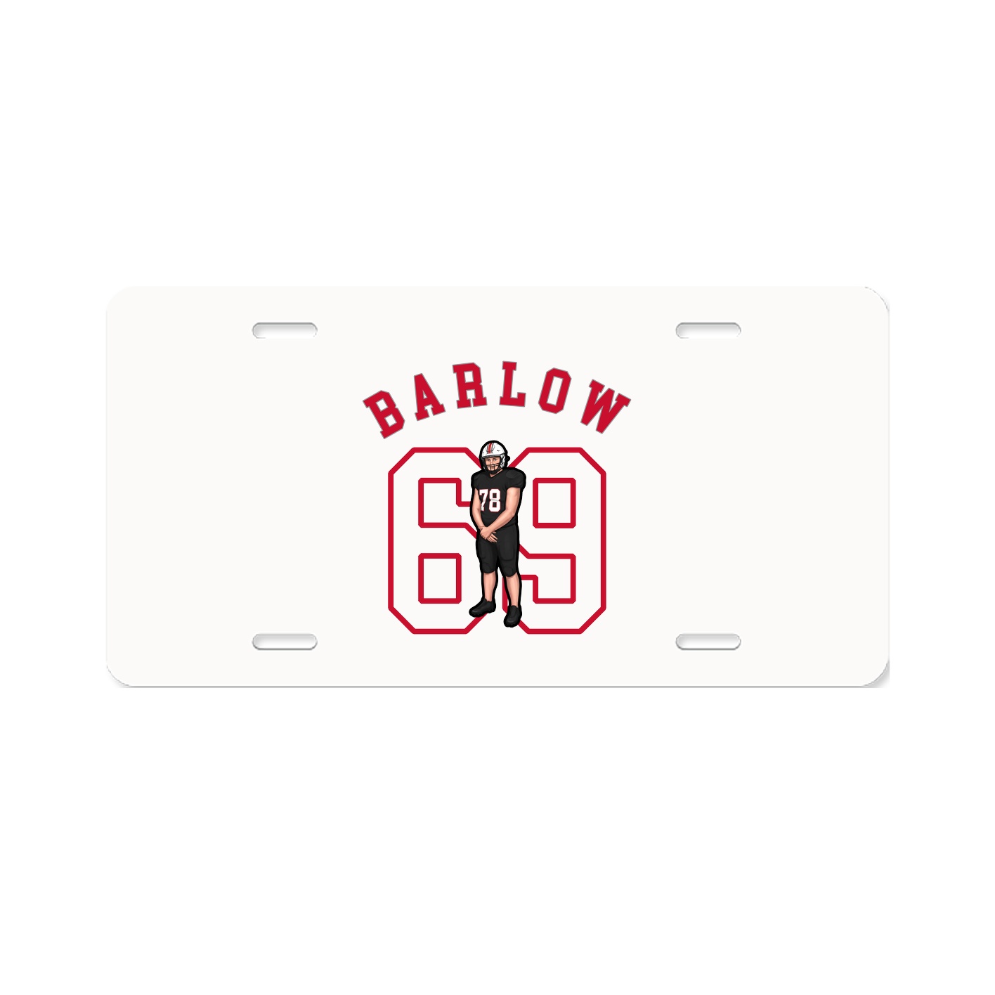 License Plate — Shirsey Arch in Classic