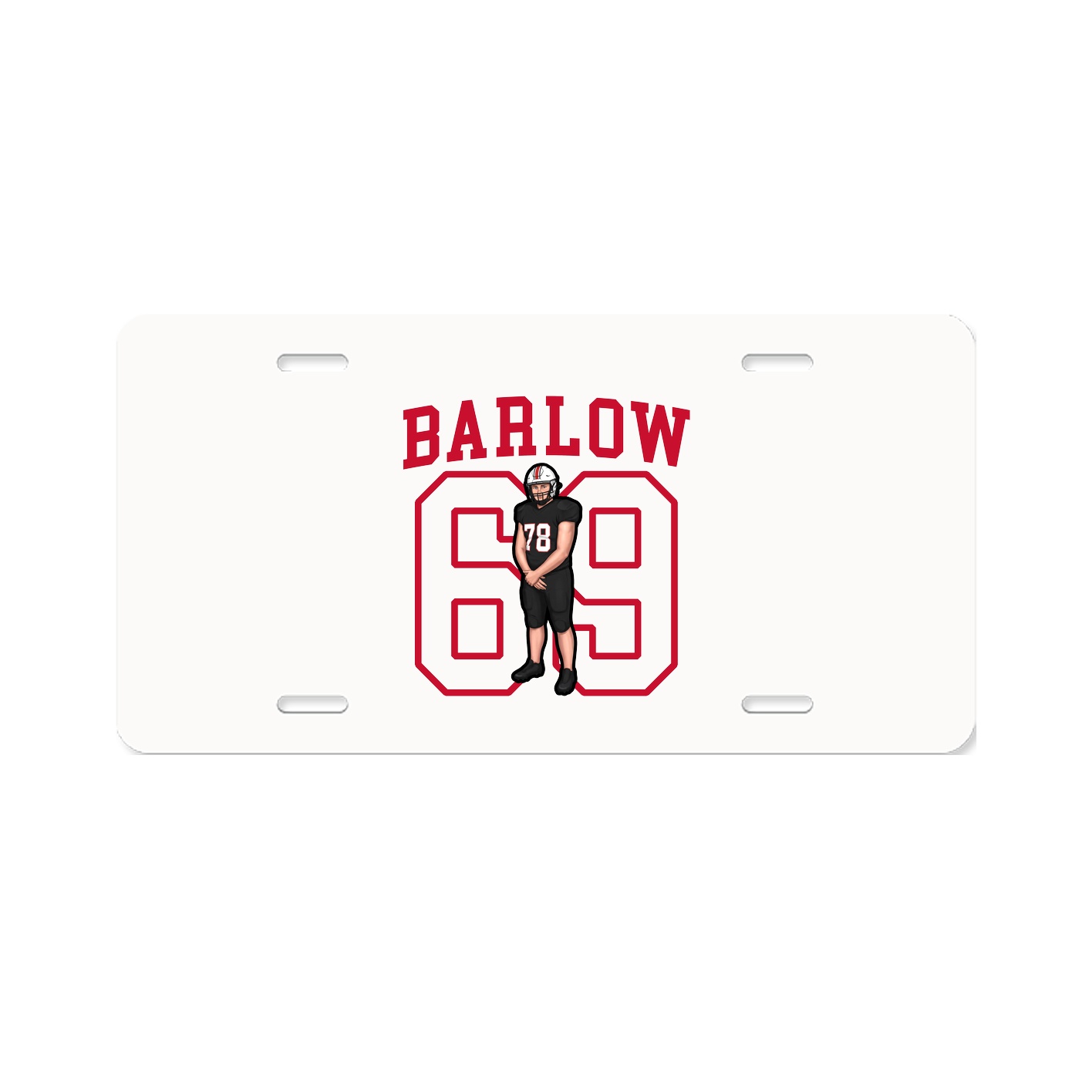 License Plate — Shirsey in Classic