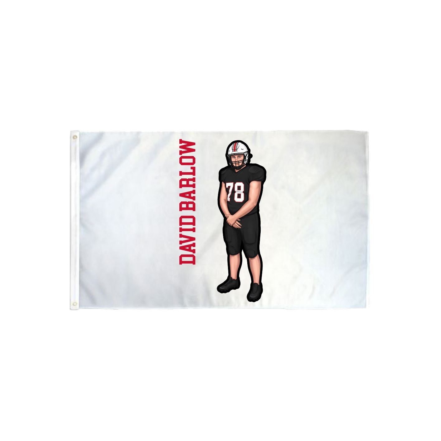 3x5 Flag — Name Vertical in Classic
