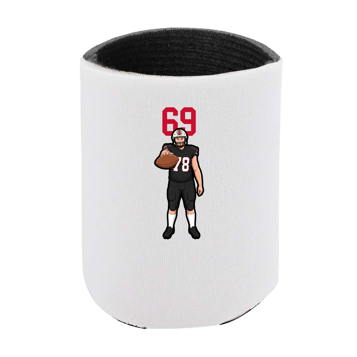 Can Holder — Number Top in White