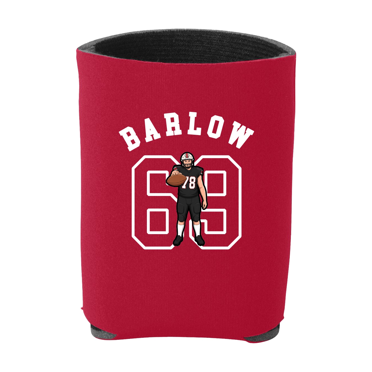 Can Holder — Shirsey Arch in Red