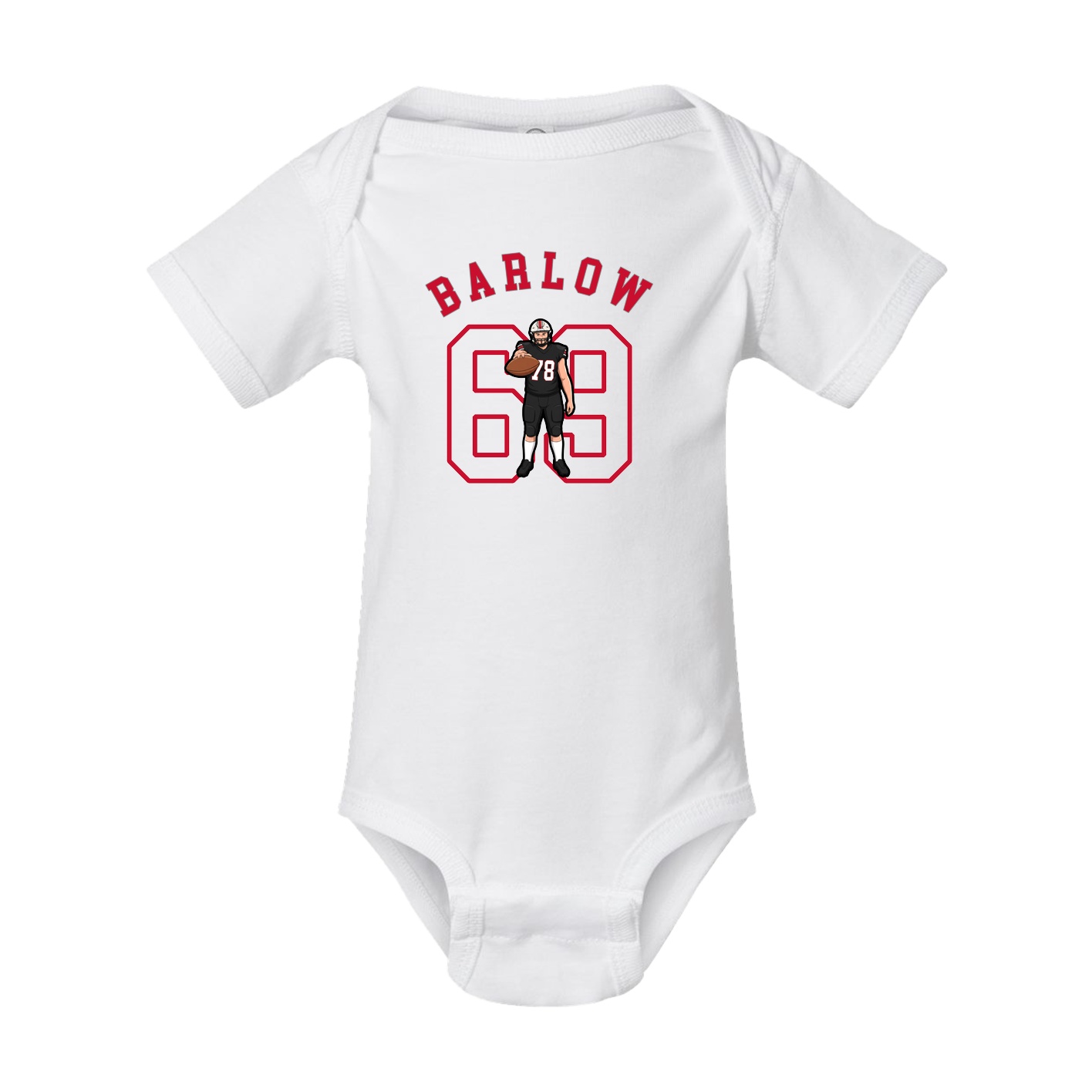 Baby Onesie — Shirsey Arch in White