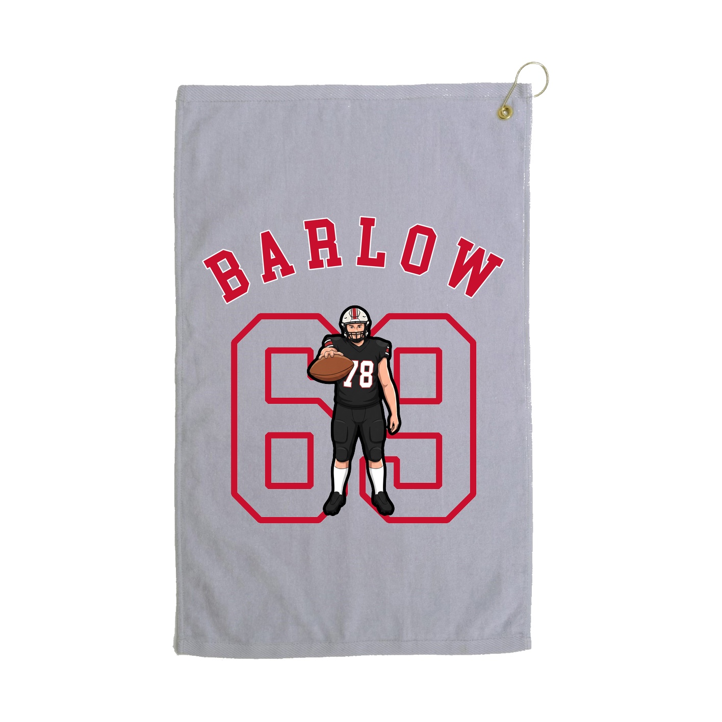 Golf Towel — Shirsey Arch in Grey