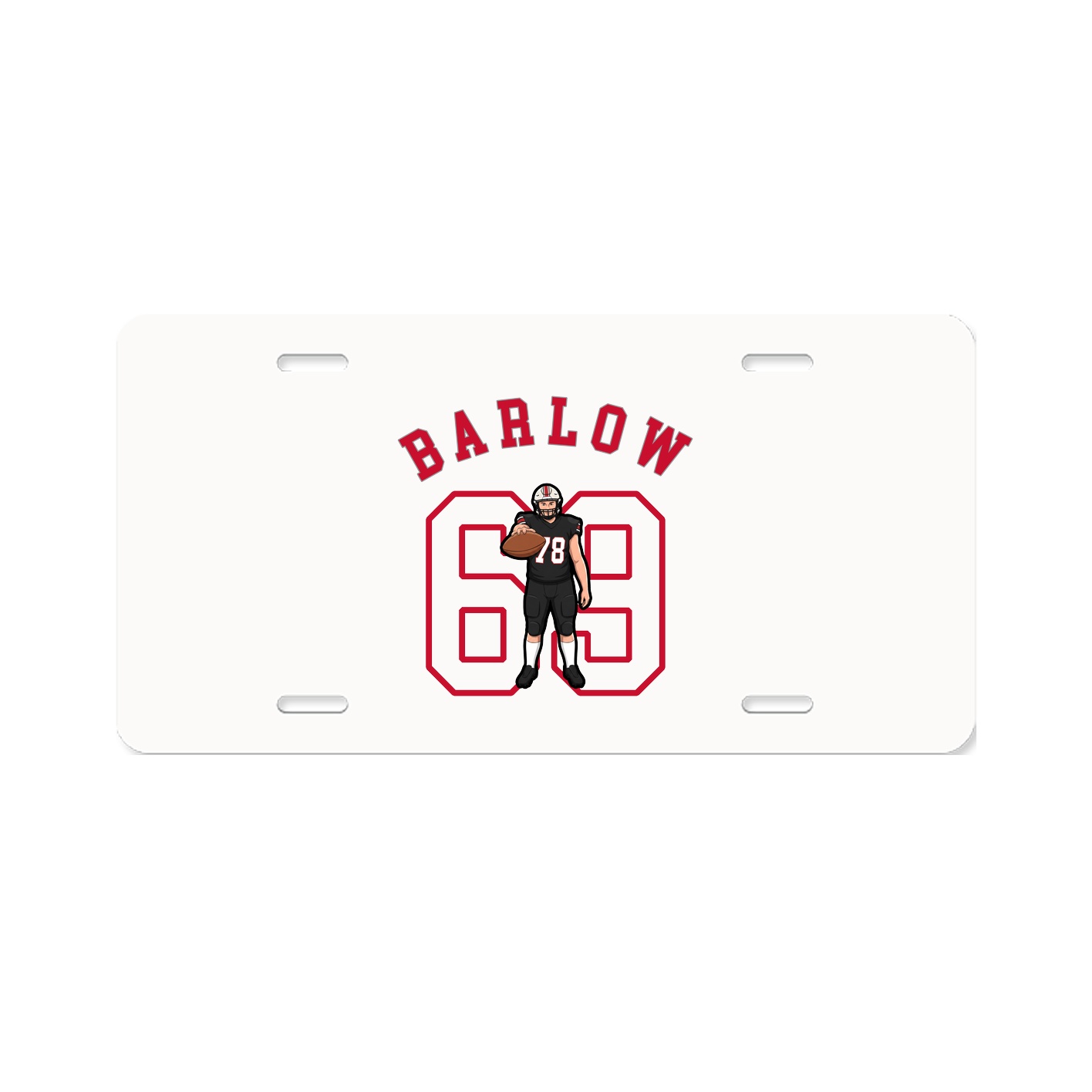 License Plate — Shirsey Arch in Classic
