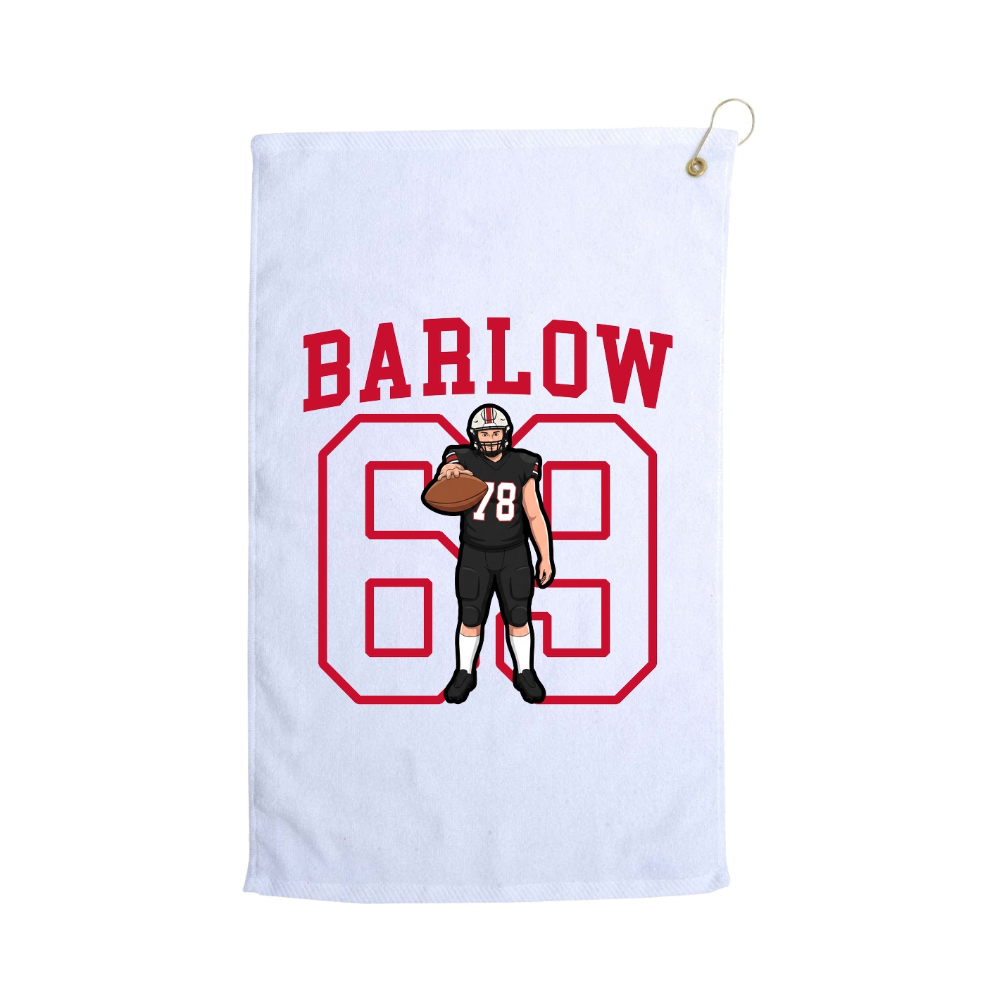 Golf Towel — Shirsey in White