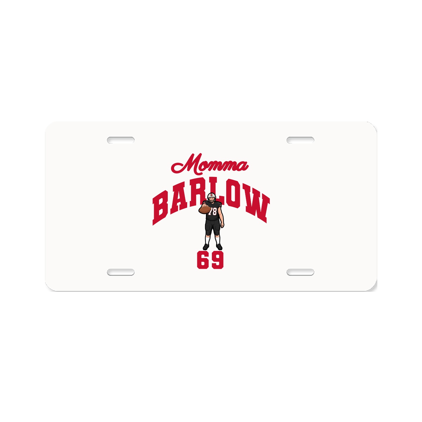 License Plate — Mothers Day Arch in Classic