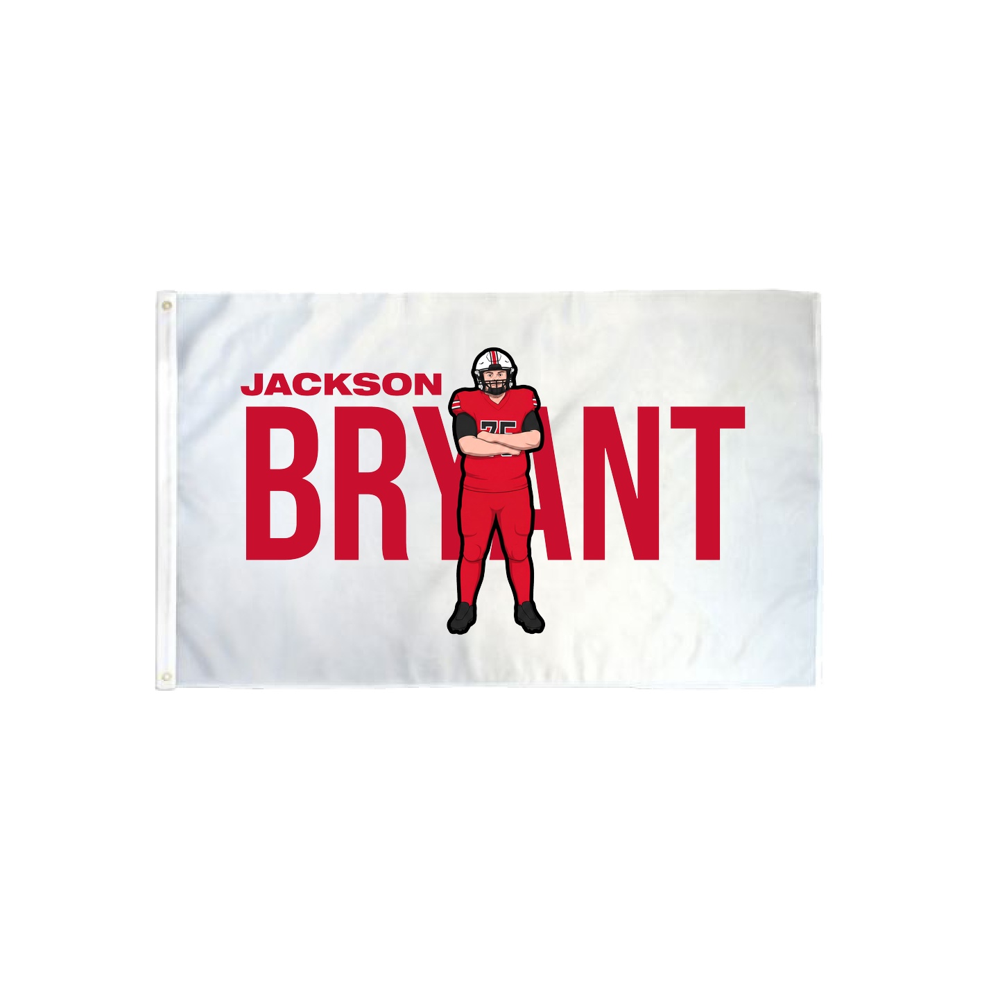 3x5 Flag — Player Name in Classic