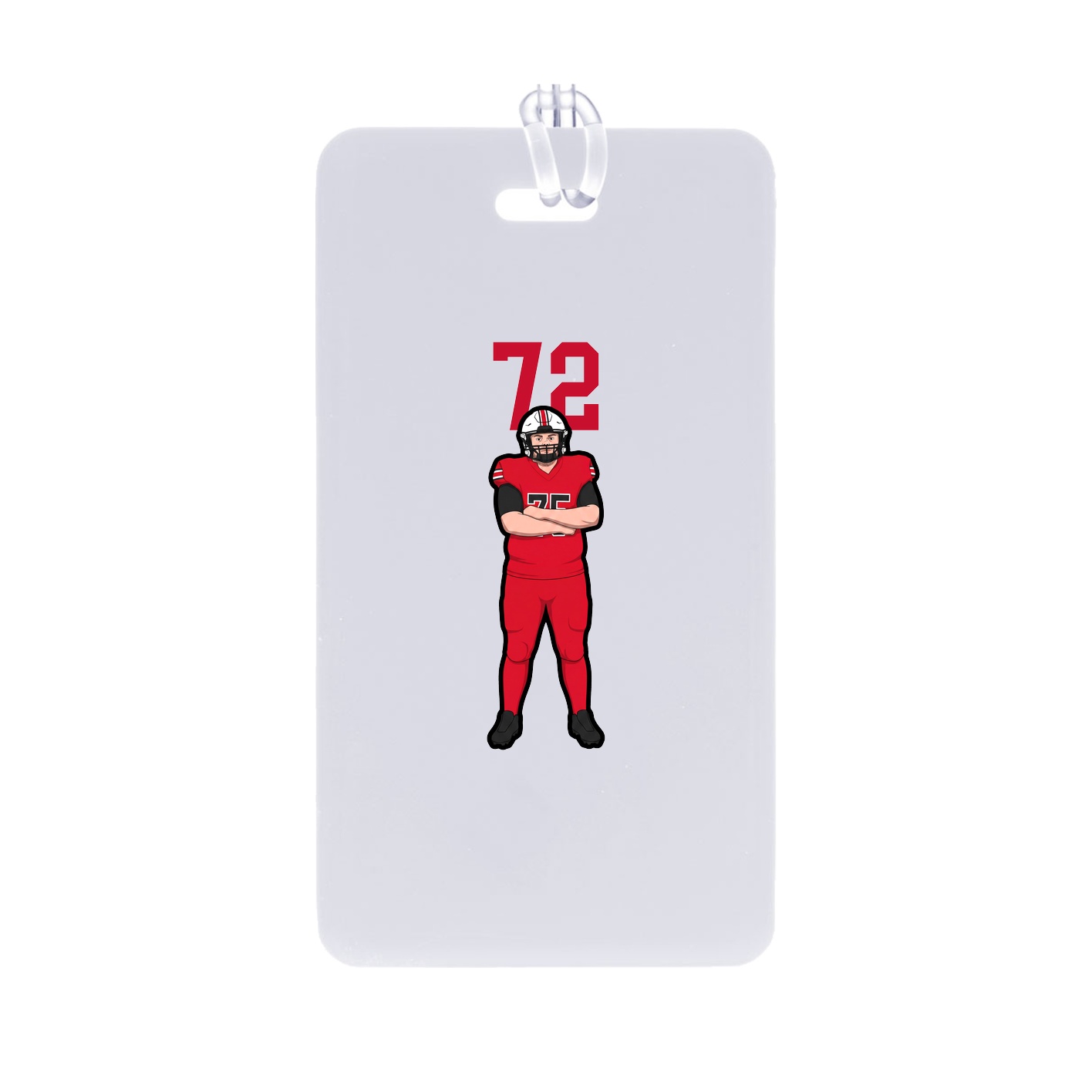 Bag Tag — Number Top in Classic