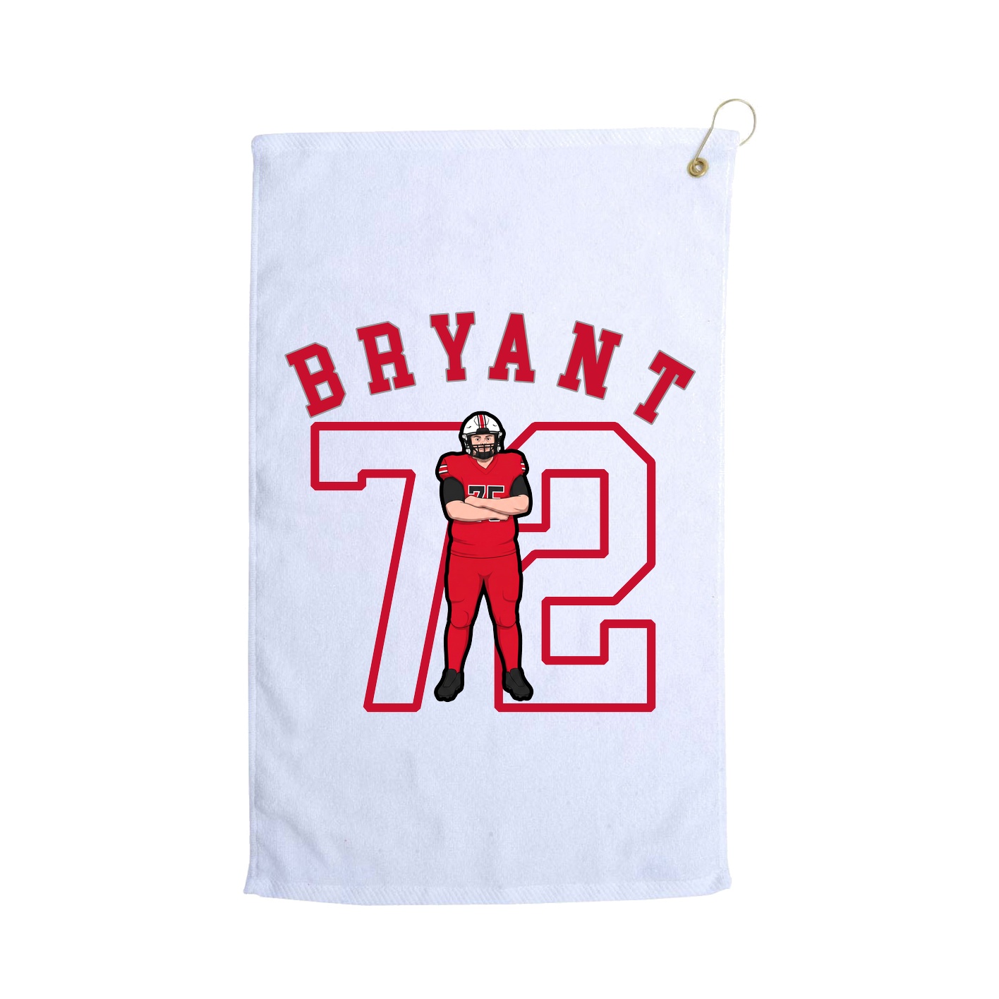 Terry Velour Golf Towel