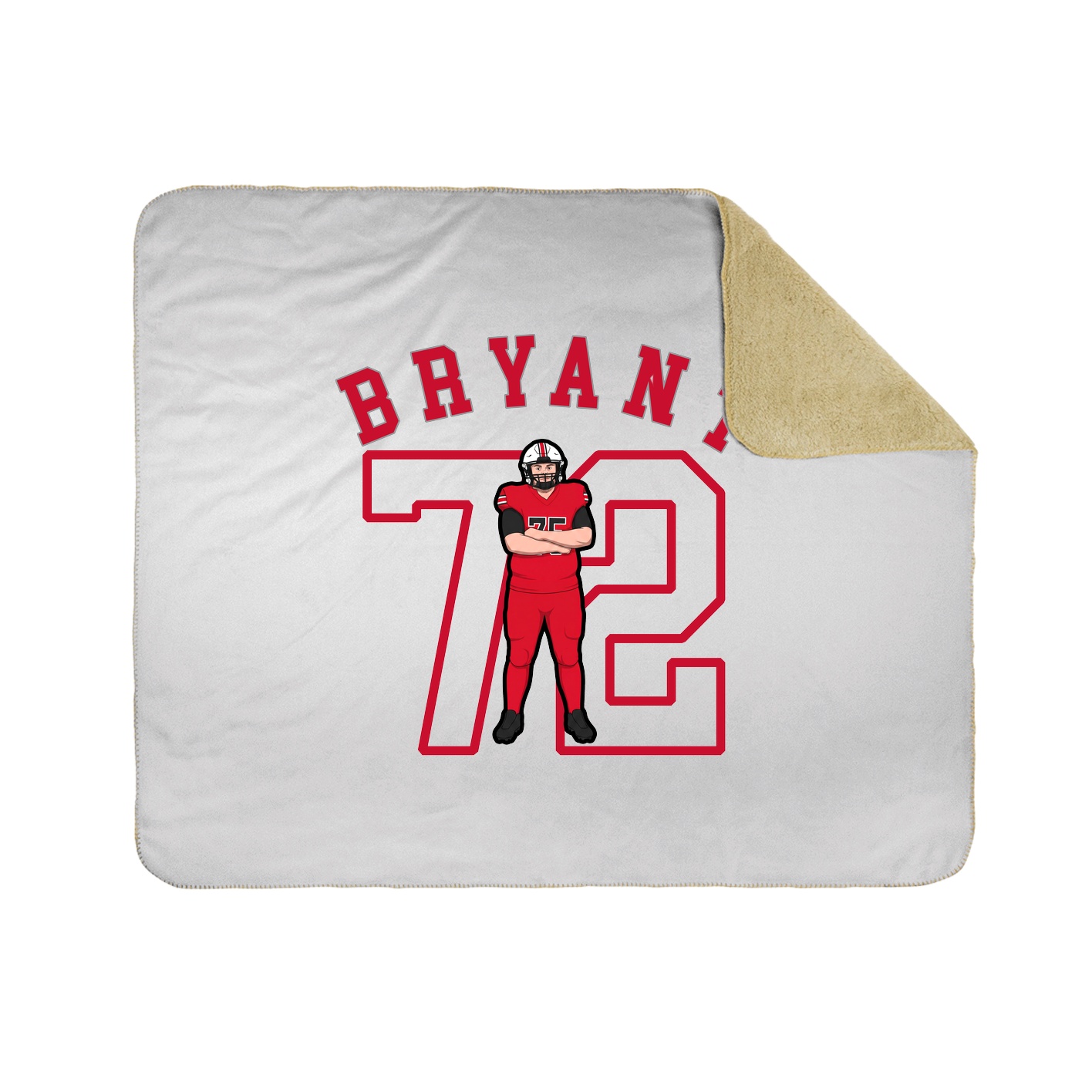 Throw Blanket — Shirsey Arch in White