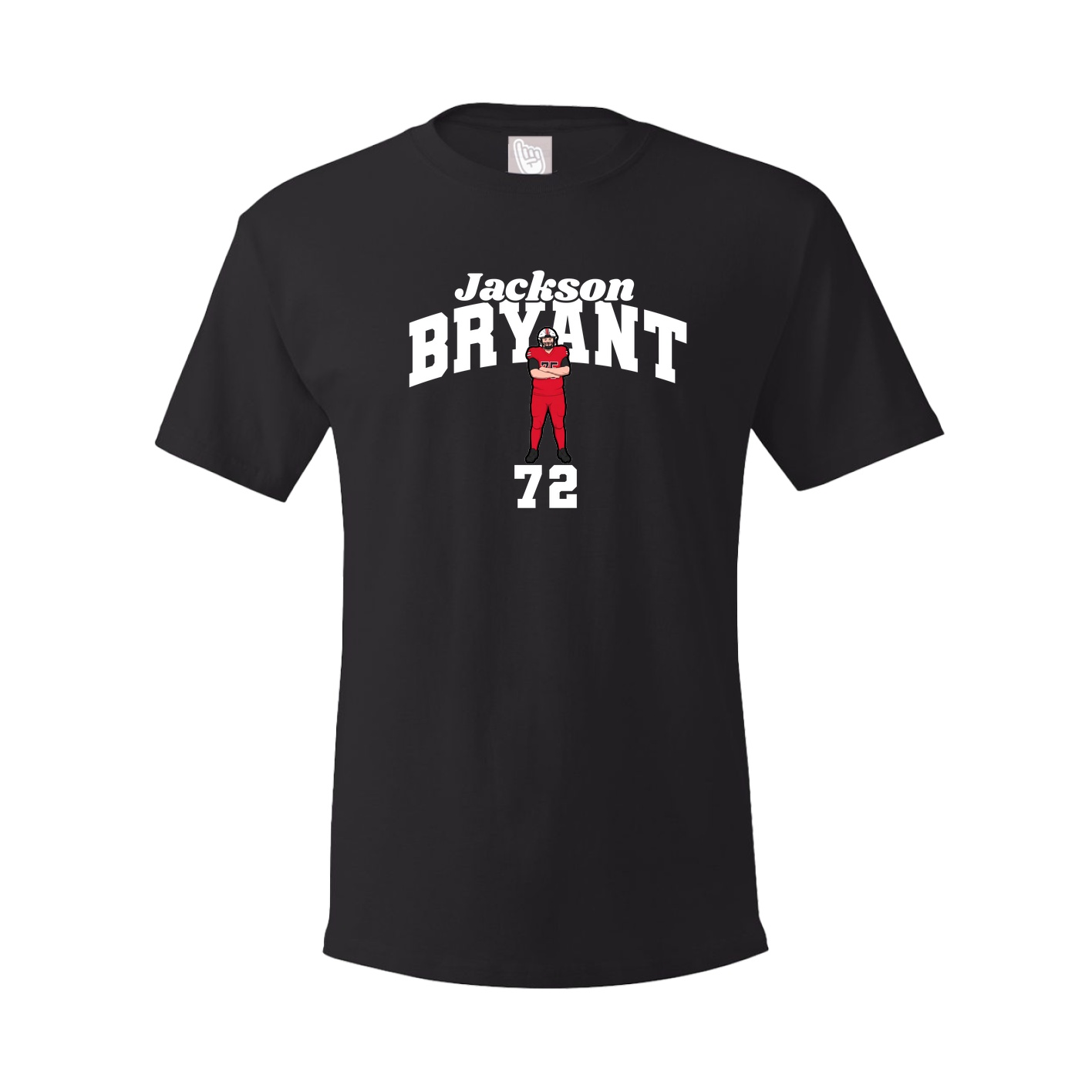 Tee — Signature Arch in Black