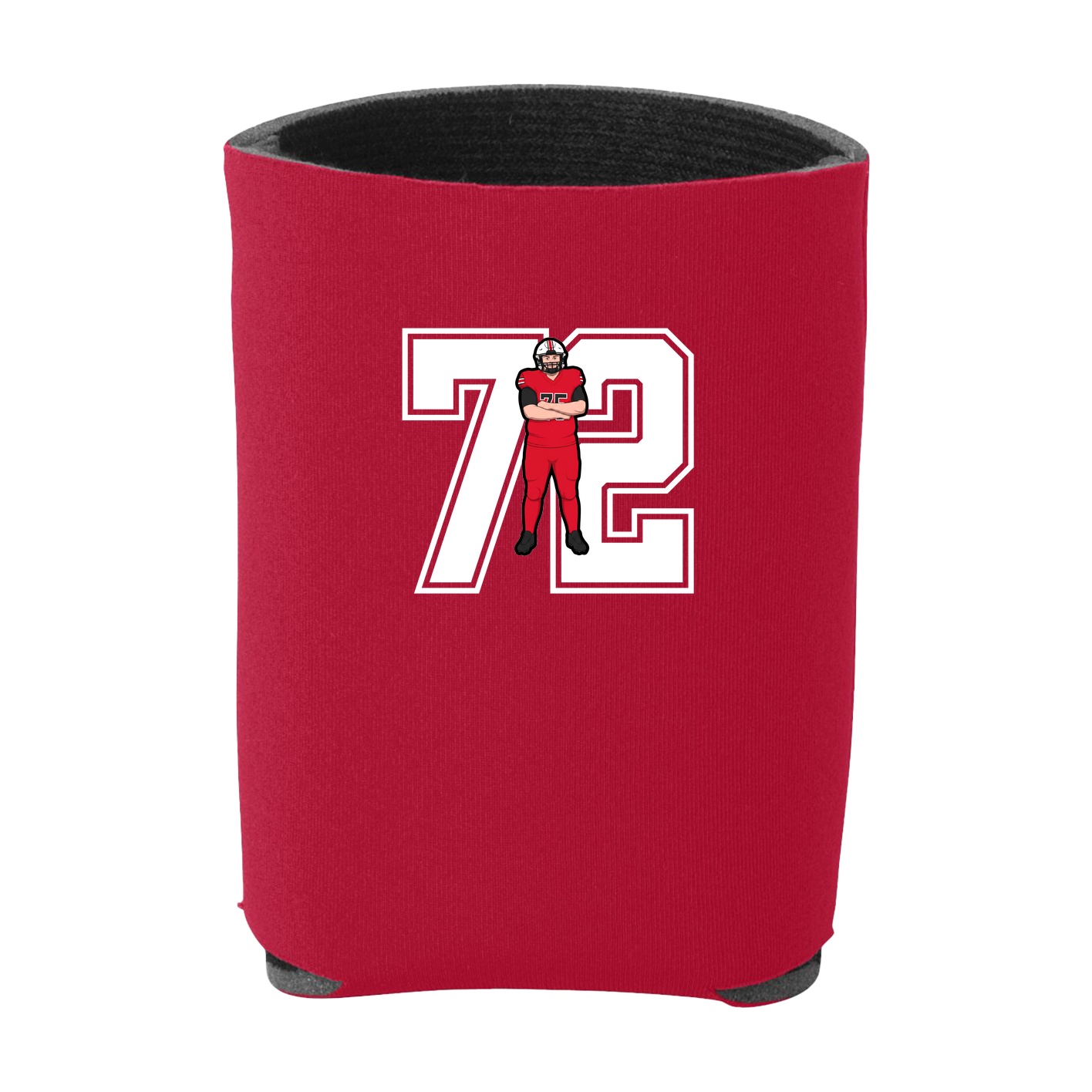 Can Holder — Number in Red