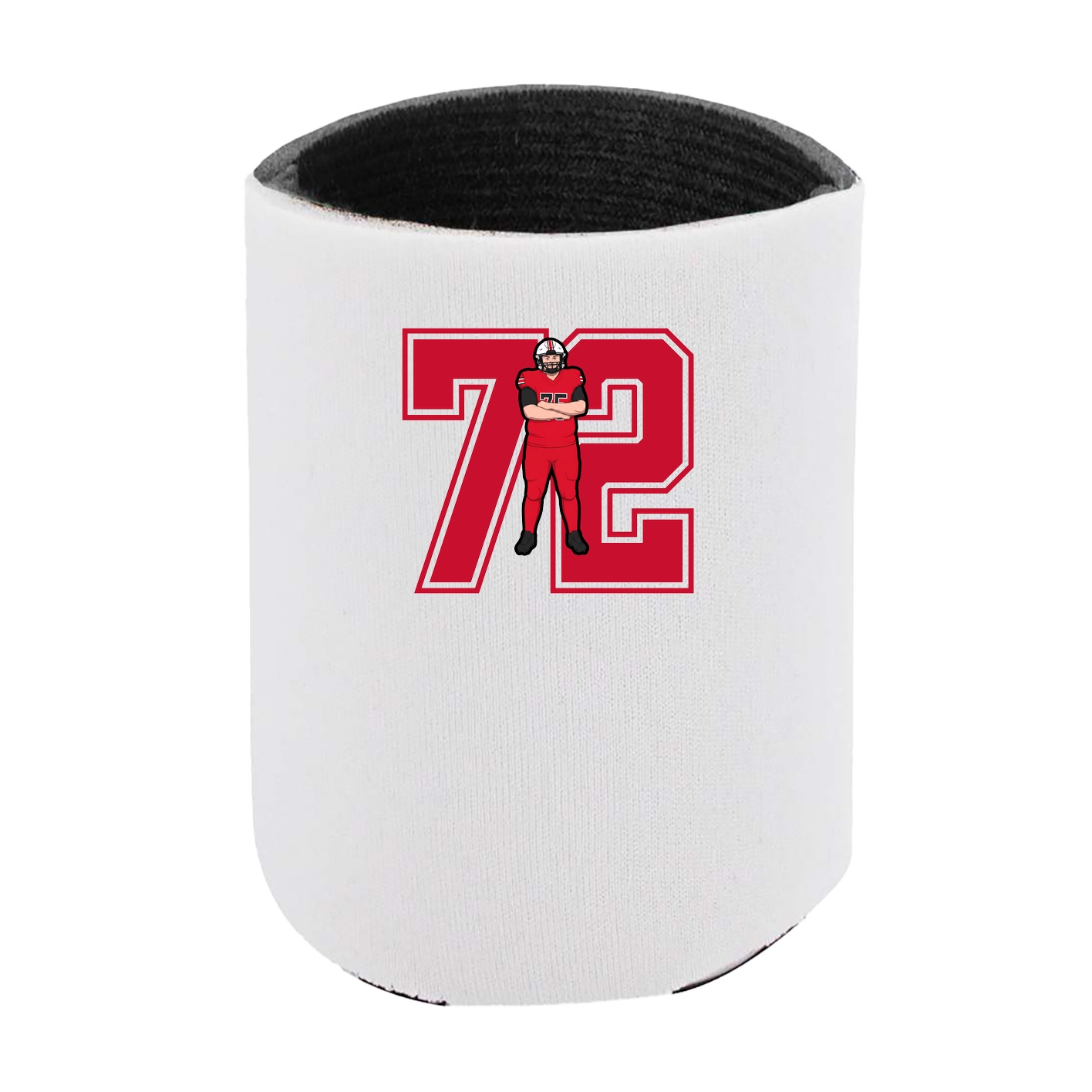 Can Holder — Number in White