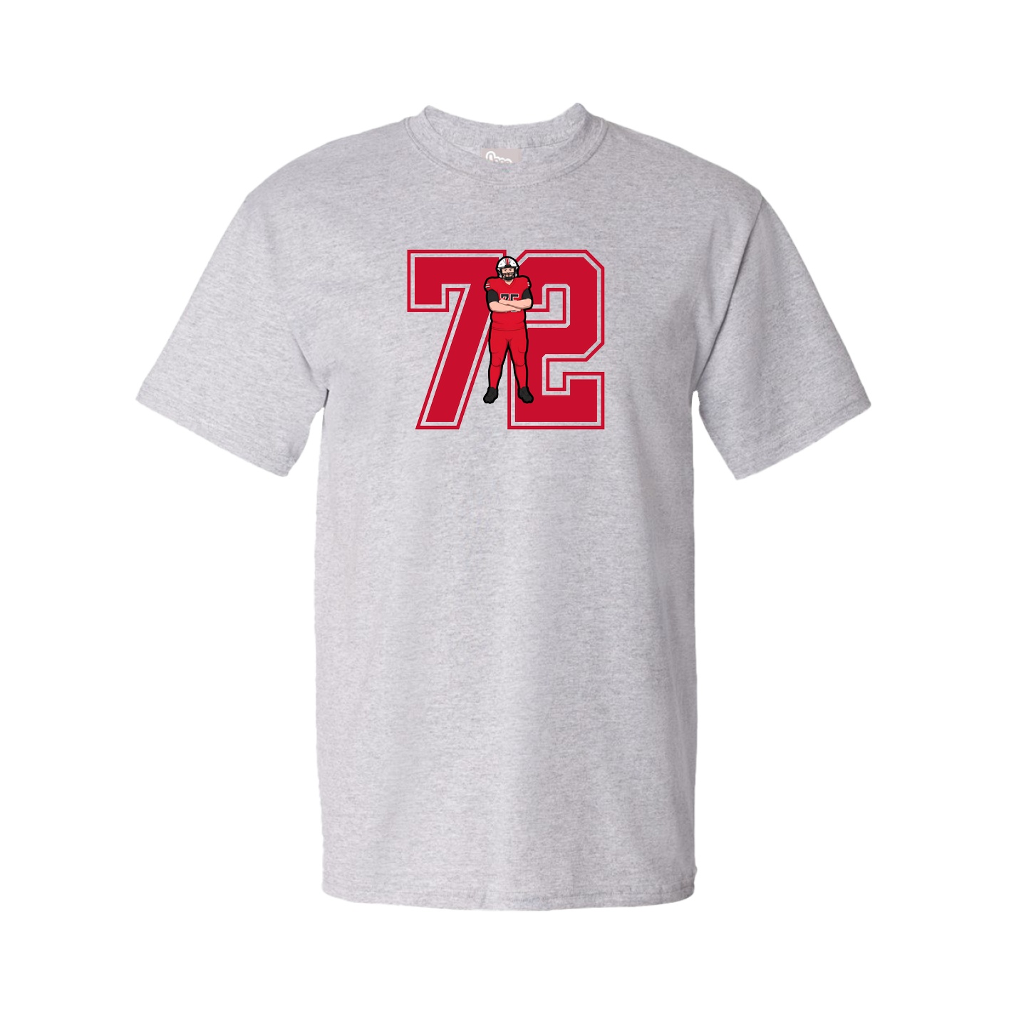 Tee — Number in Grey