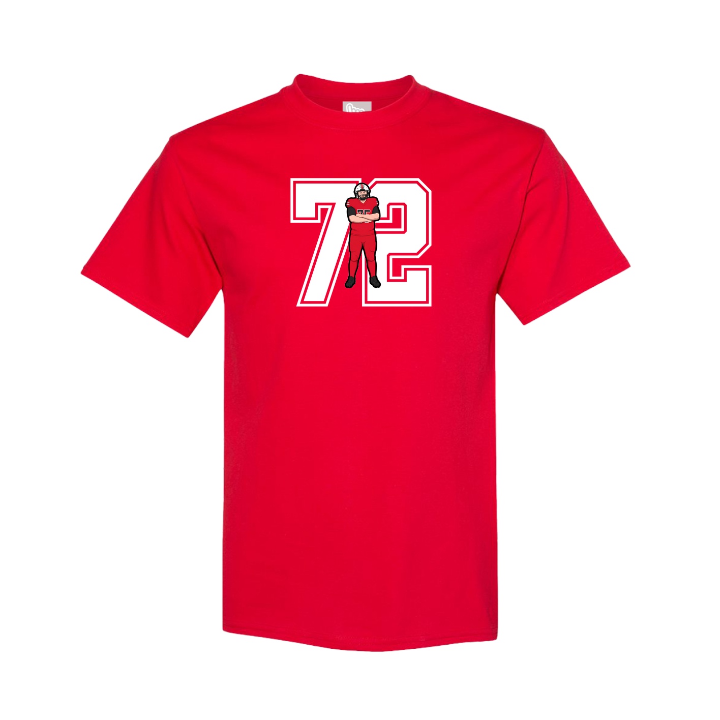 Tee — Number in Red