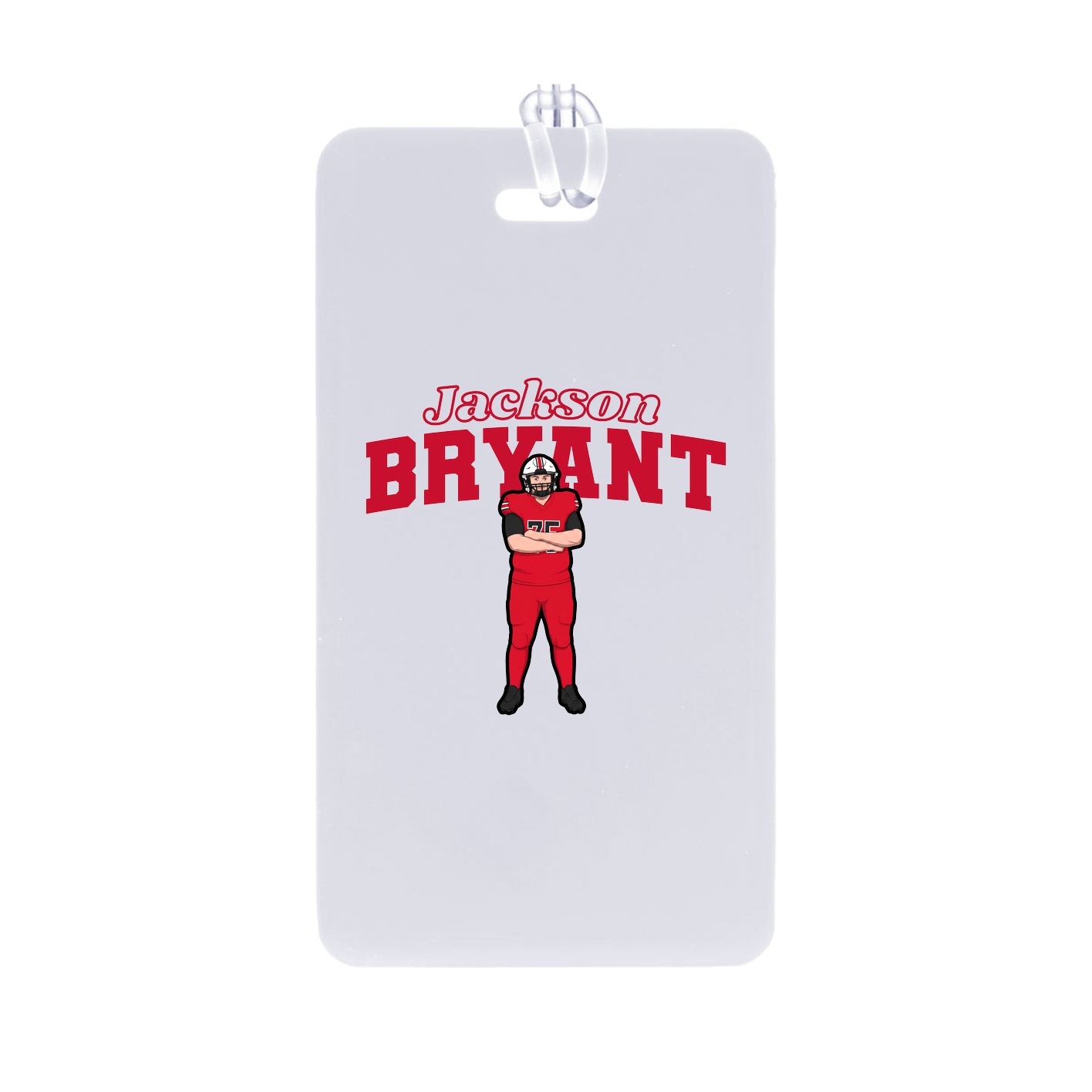 Bag Tag — Name Arch in Classic