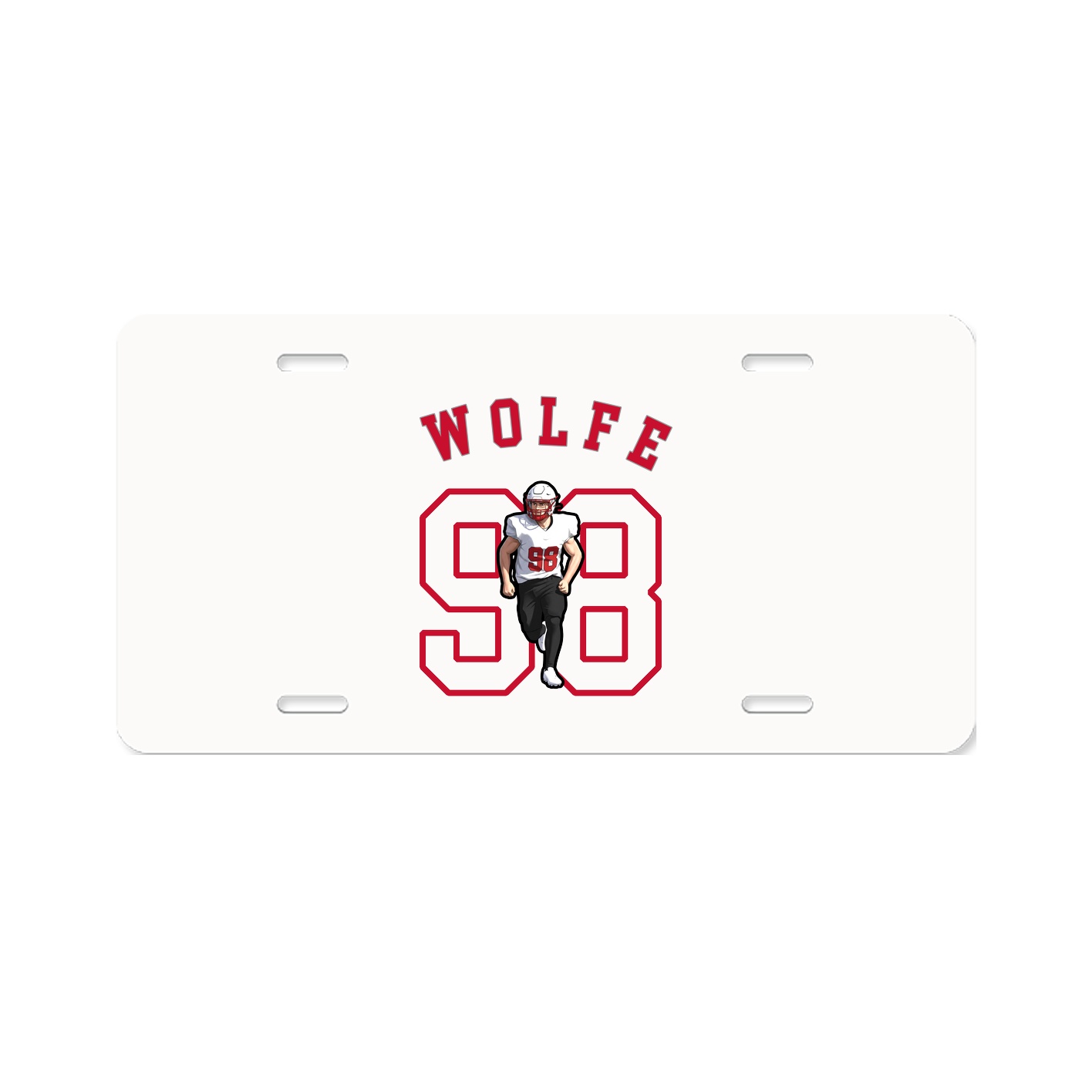 License Plate — Shirsey Arch in Classic