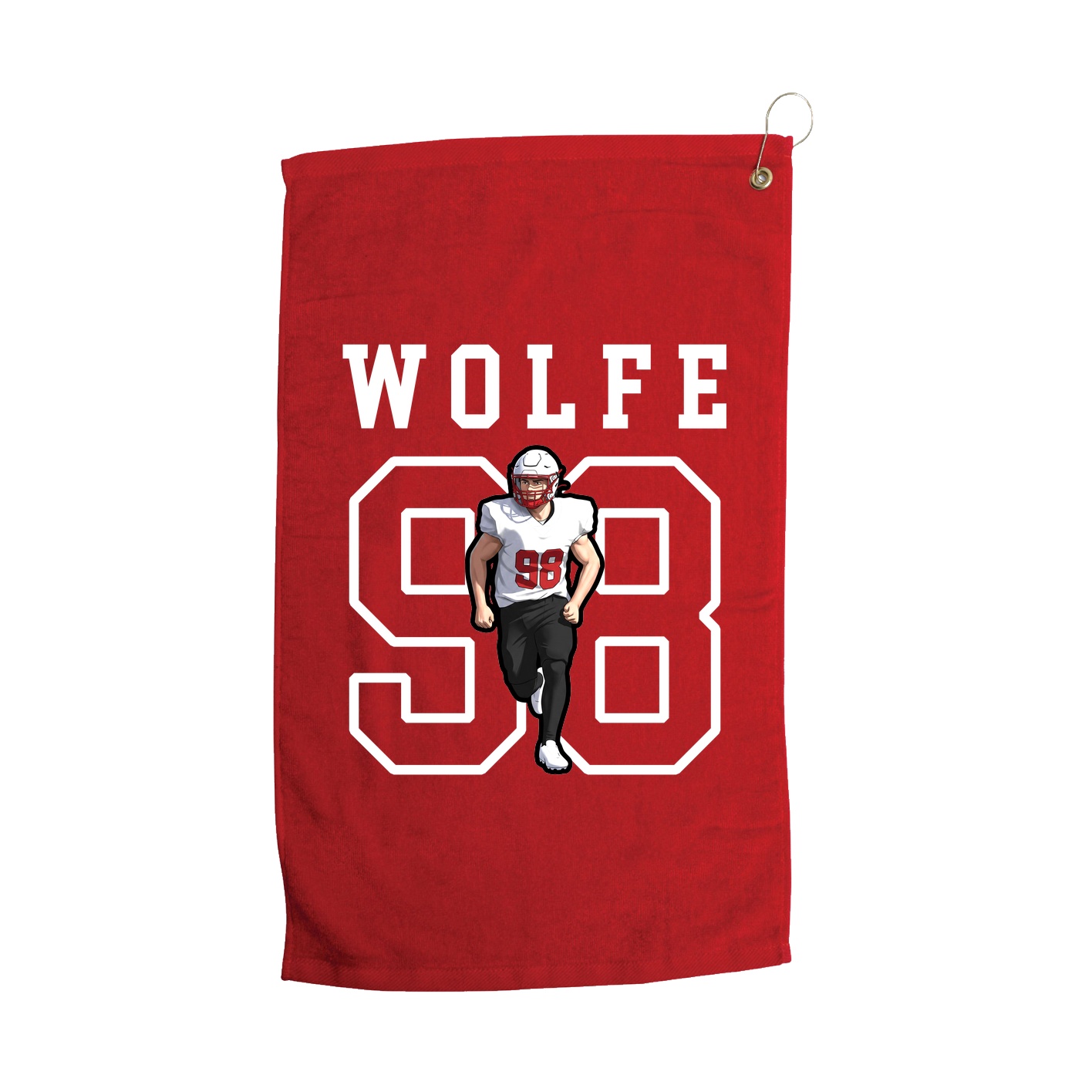 Golf Towel — Shirsey in Red