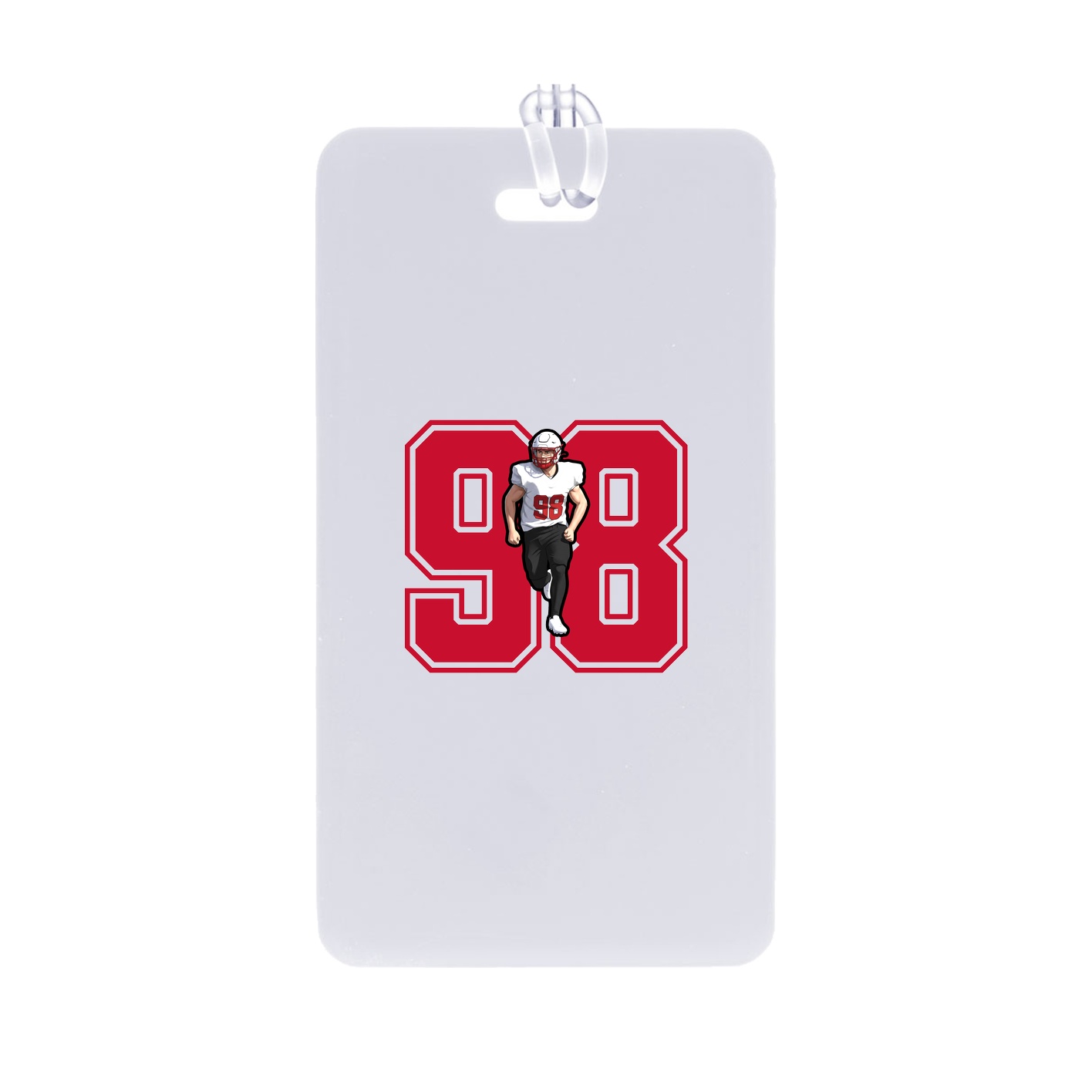 Bag Tag — Number in Classic