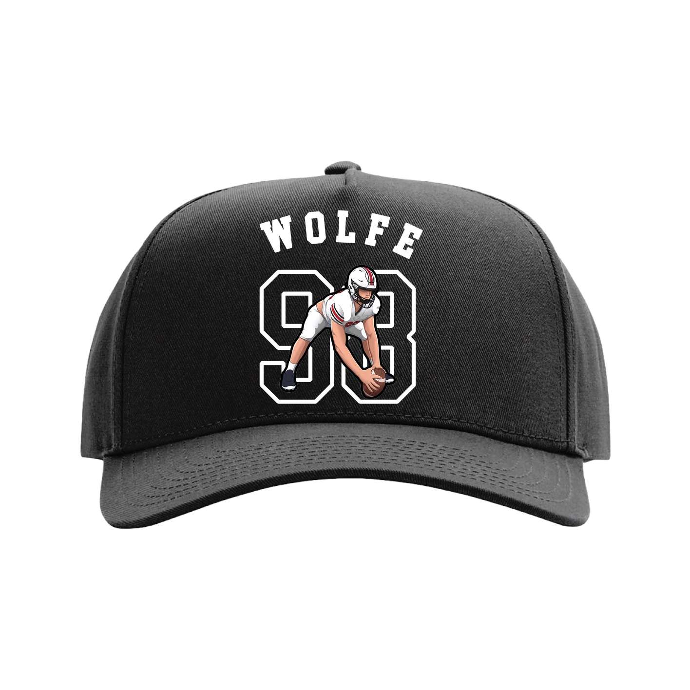 Full Fabric Five-Panel Champ Cap