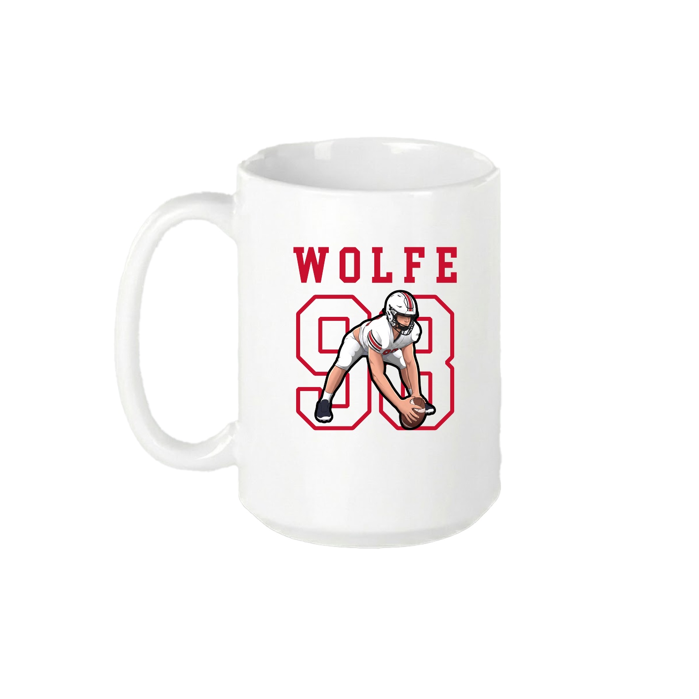 15oz Coffee Mug — Shirsey in White
