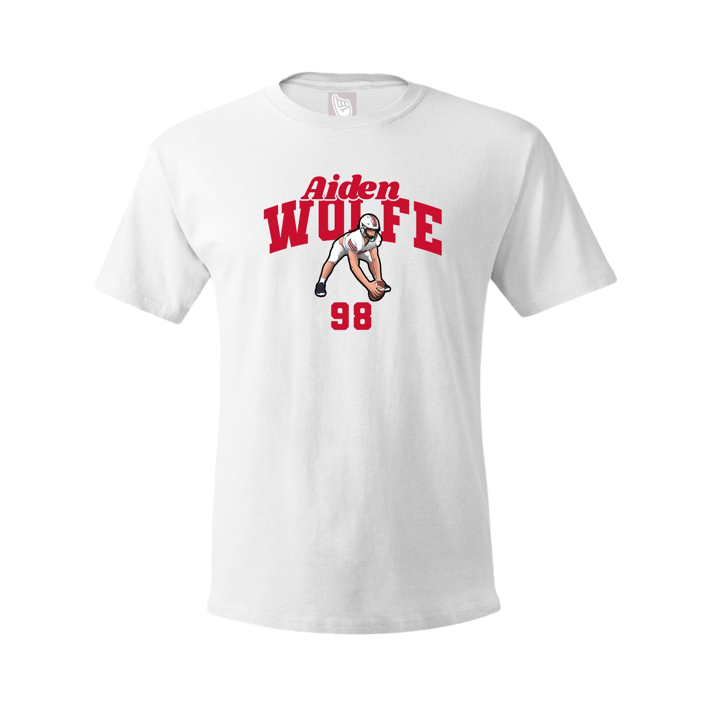 Tee — Signature Arch in White