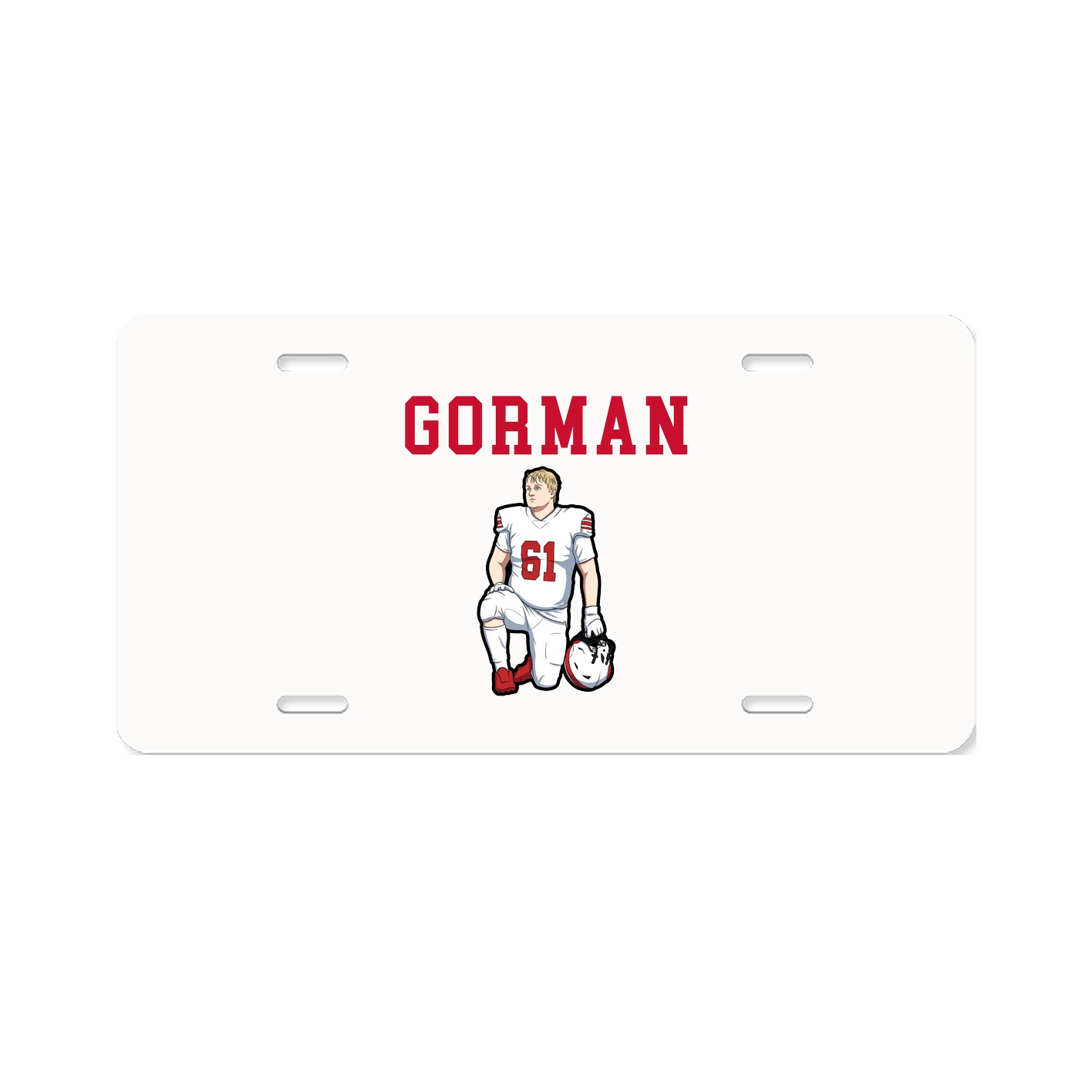 License Plate — Shirsey in Classic
