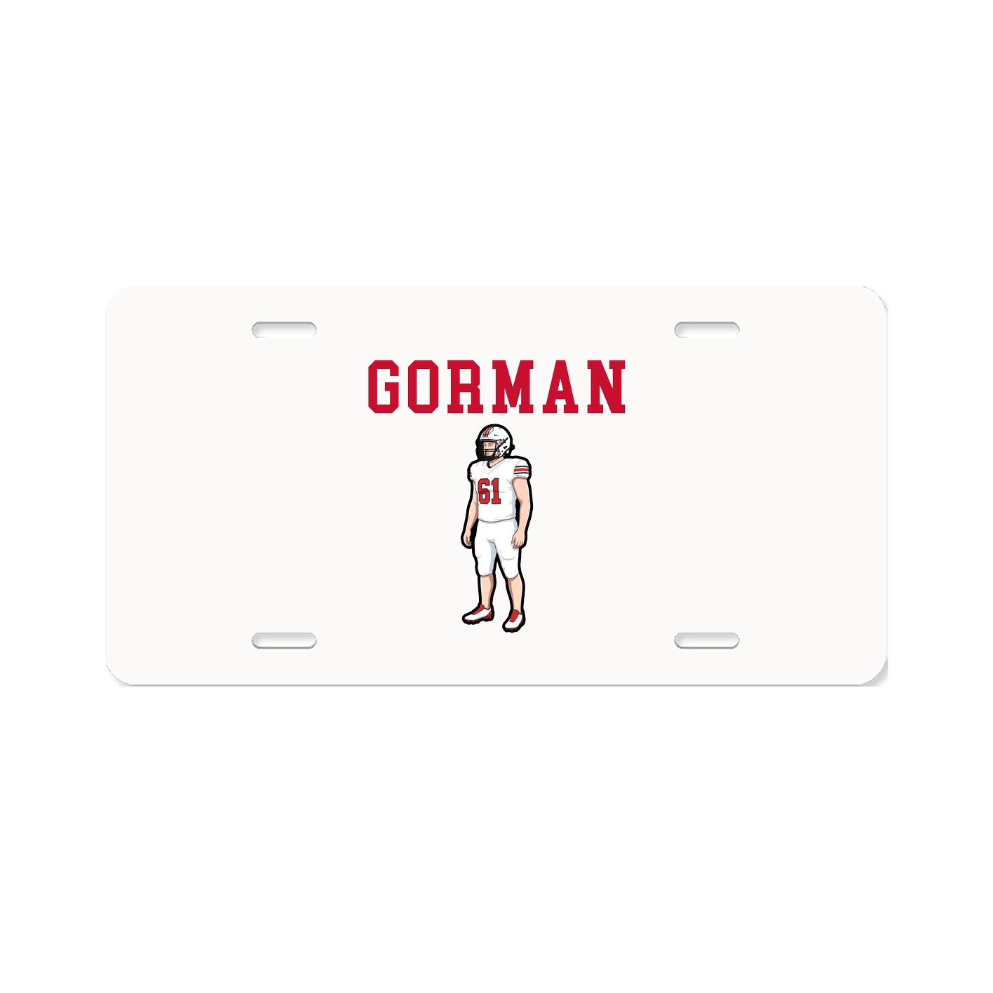 License Plate — Shirsey in Classic