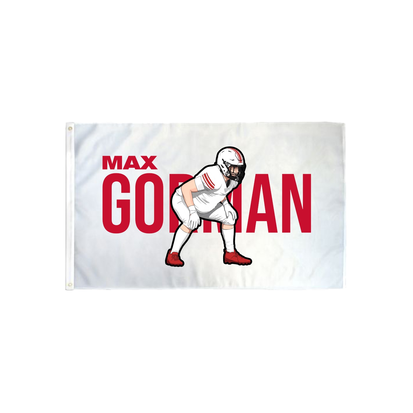 3x5 Flag — Player Name in Classic