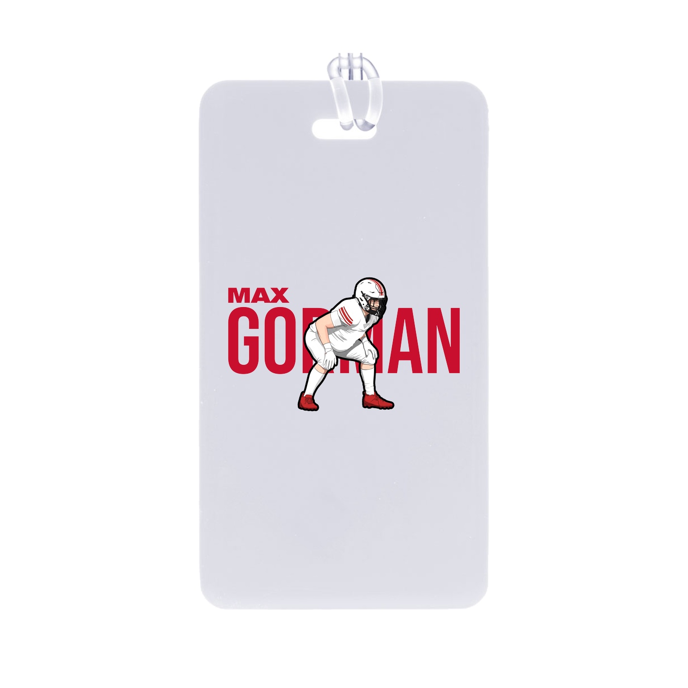 Bag Tag — Player Name in Classic