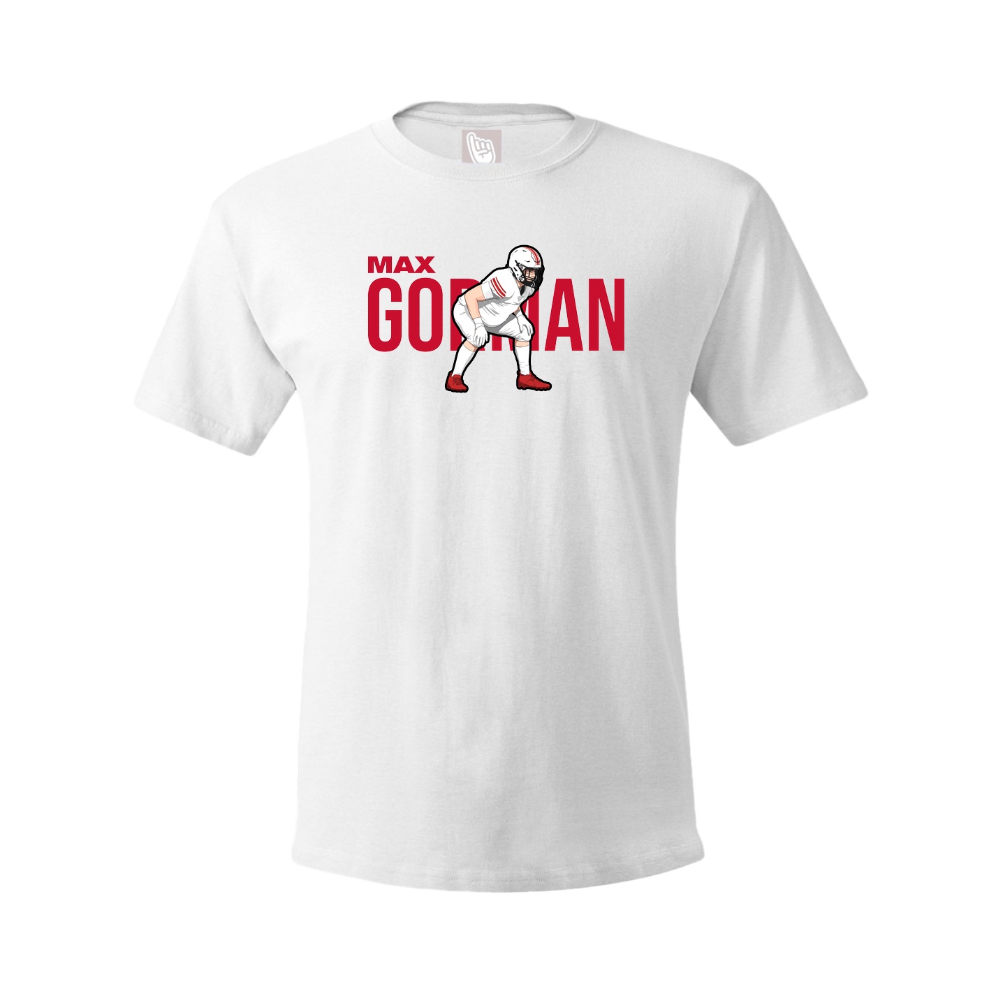 Youth Tee — Player Name in White