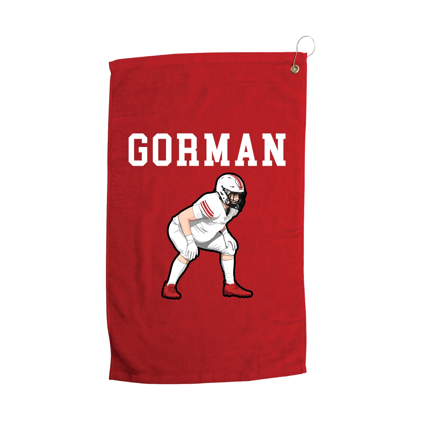 Golf Towel — Shirsey in Red