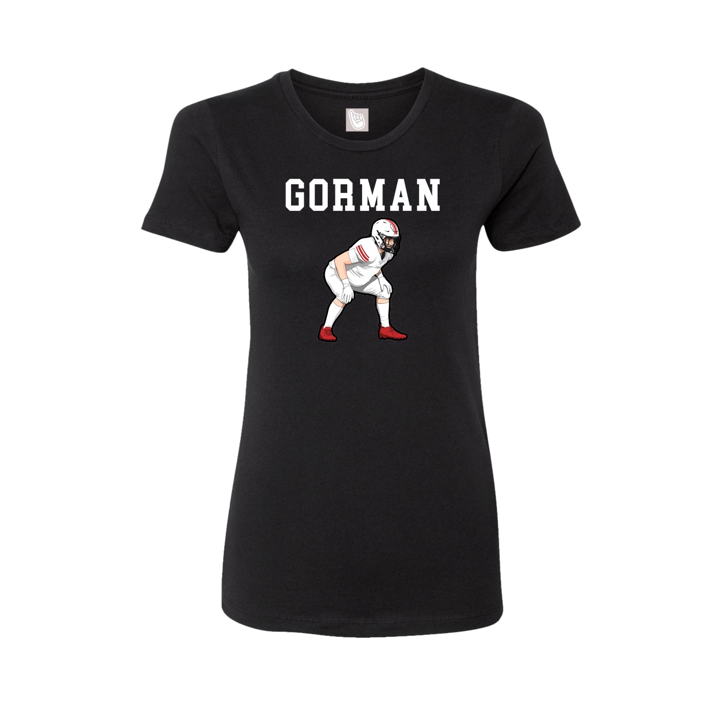 Fitted Women's Tee — Shirsey in Black