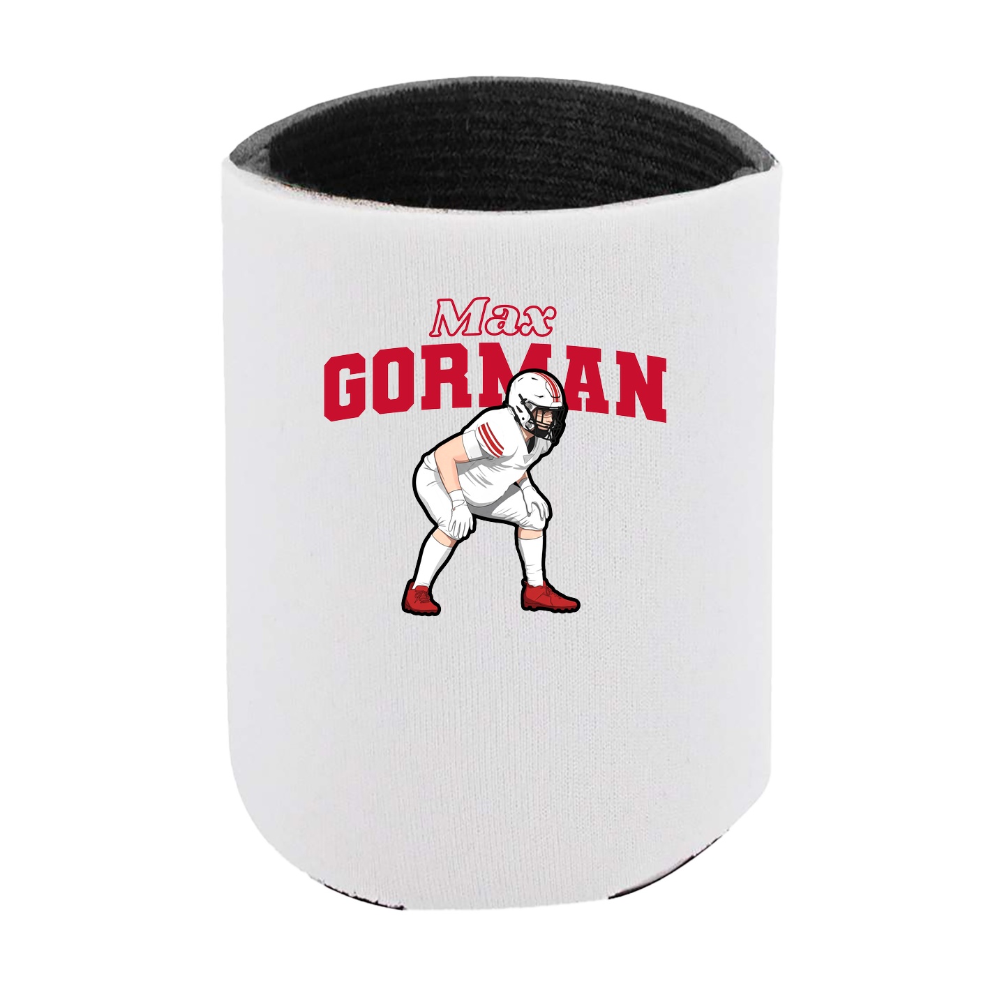 Can Holder — Name Arch in White