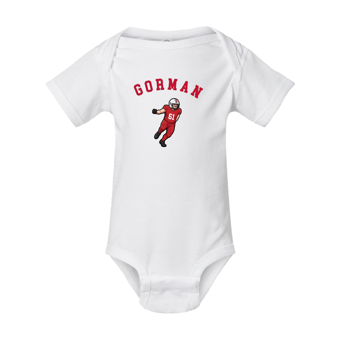 Baby Onesie — Shirsey Arch in White