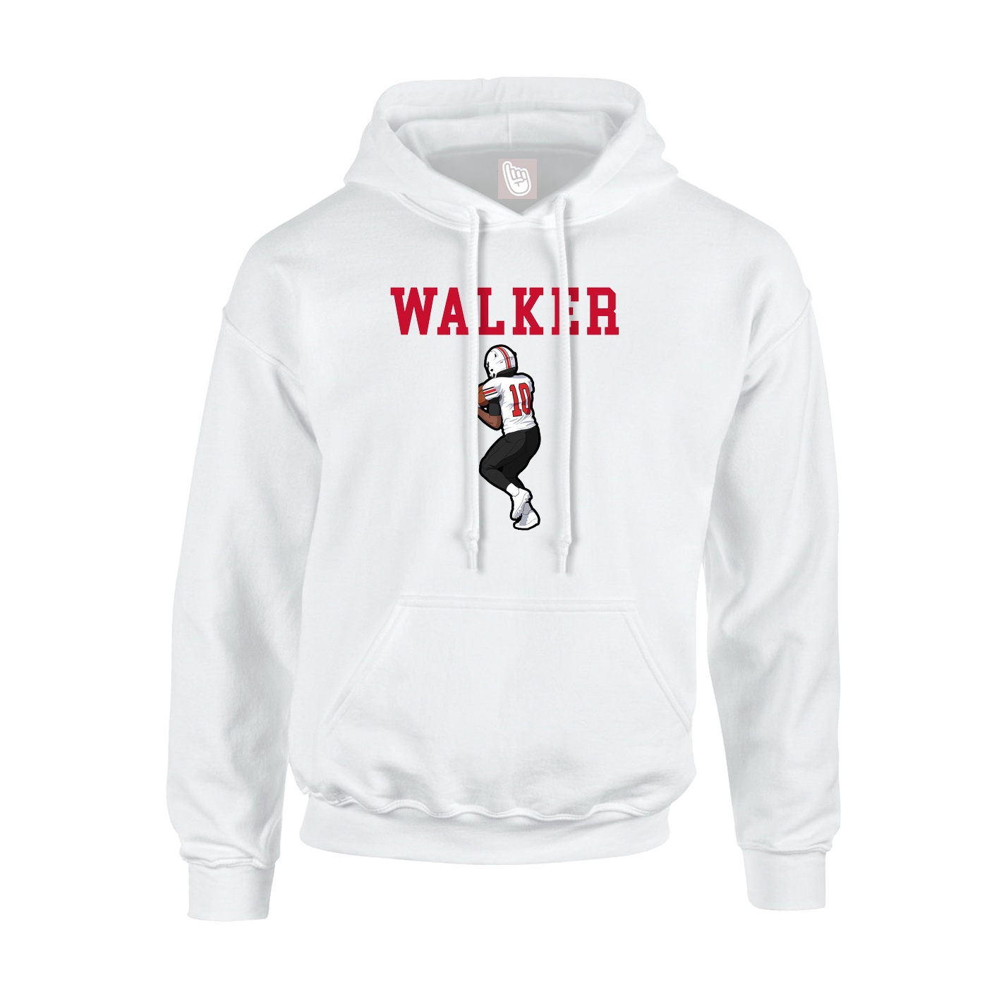 Youth Hoodie — Shirsey in White