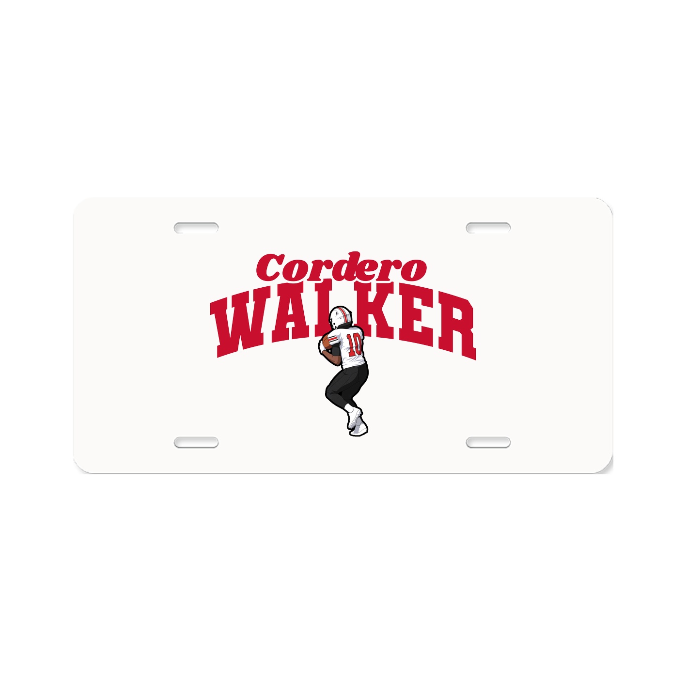 License Plate — Signature Arch in Classic