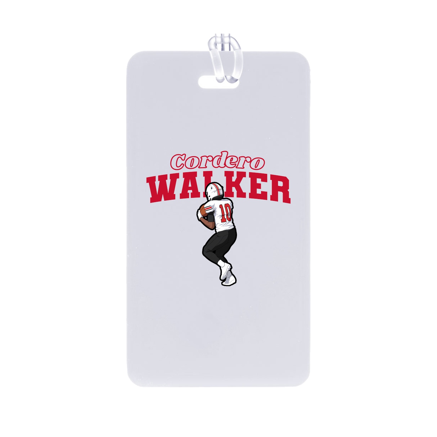 Bag Tag — Name Arch in Classic