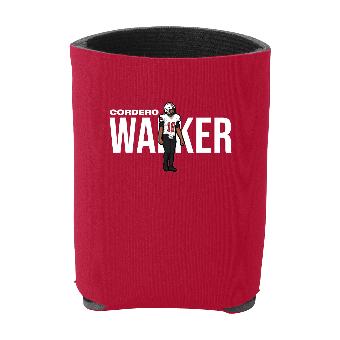 Can Holder — Player Name in Red