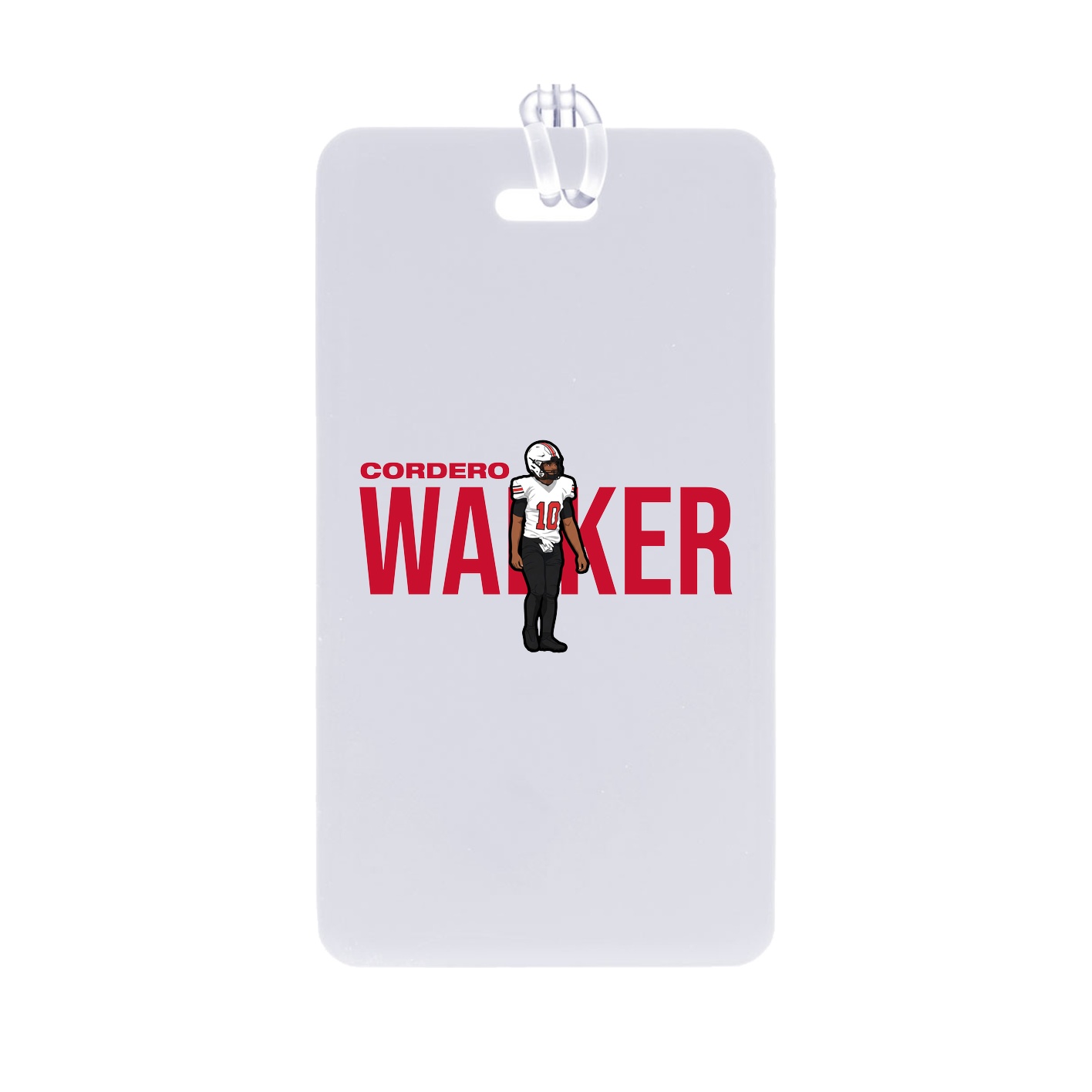 Bag Tag — Player Name in Classic