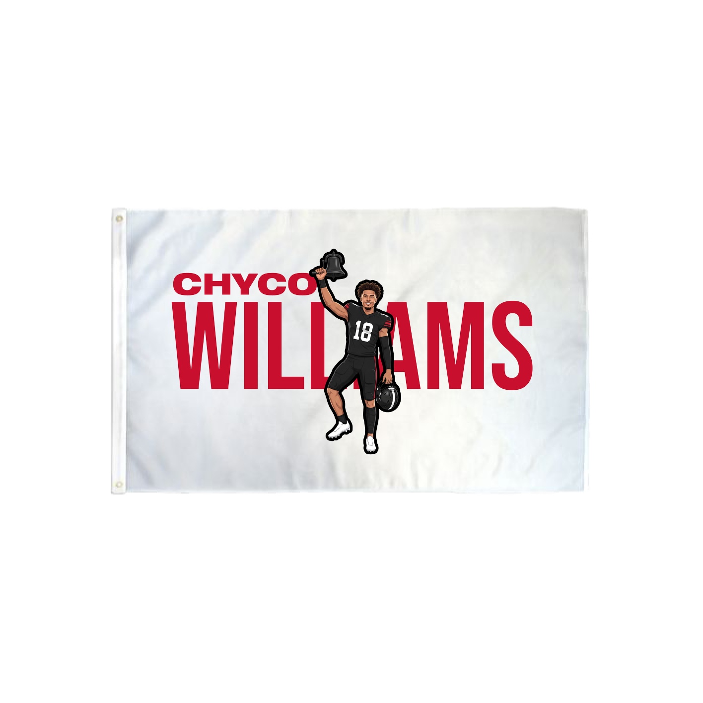 3x5 Flag — Player Name in Classic